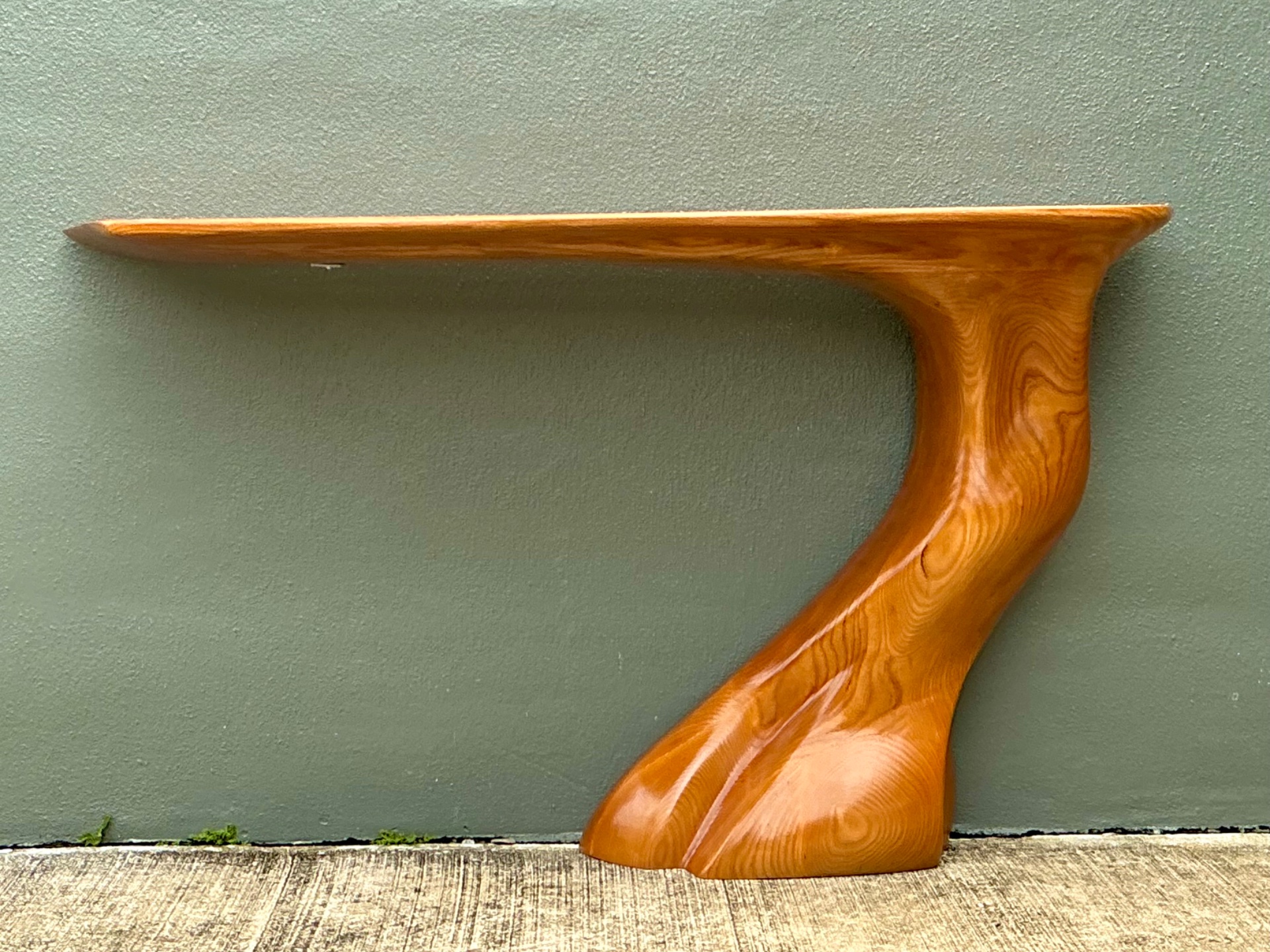 Vintage Amorph “Frolic” Wall Mount Console Table  - Detail view