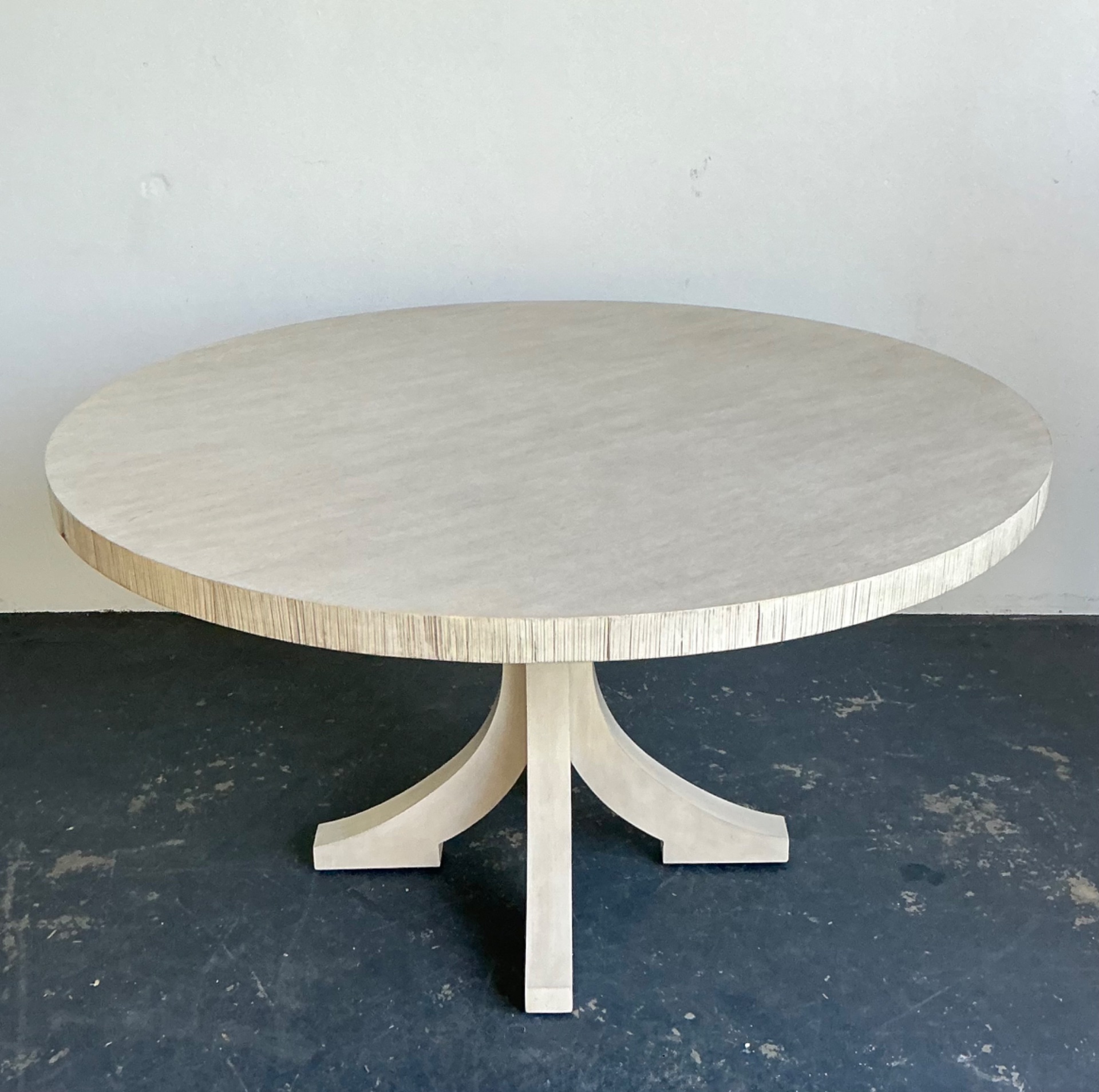 Vintage Carlyle “Carlyle” Washed Wood Dining Table - Detail view