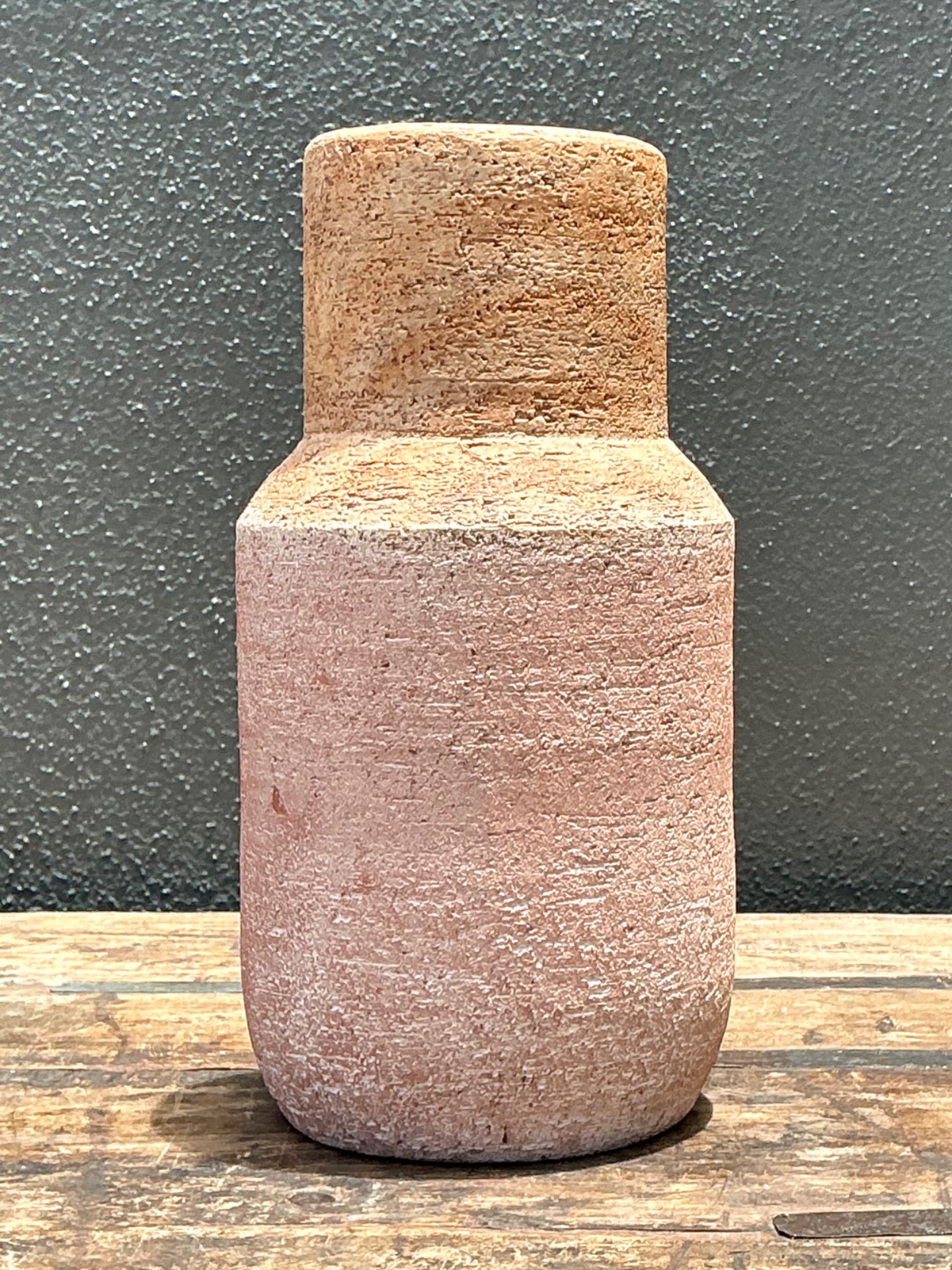 Vintage Studio Pottery Vase - Side view