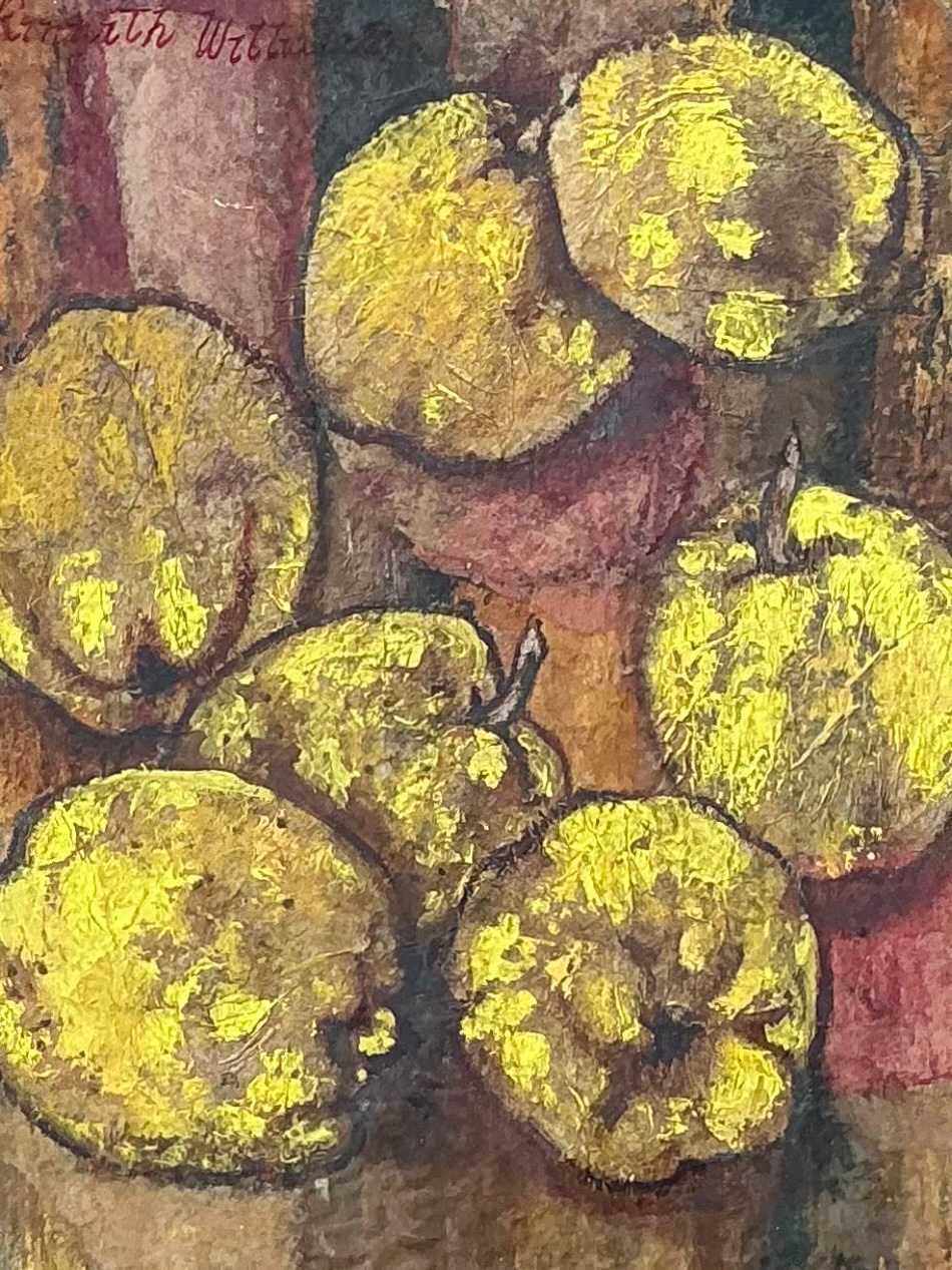 Vintage Framed Still Life Painting - Detail view