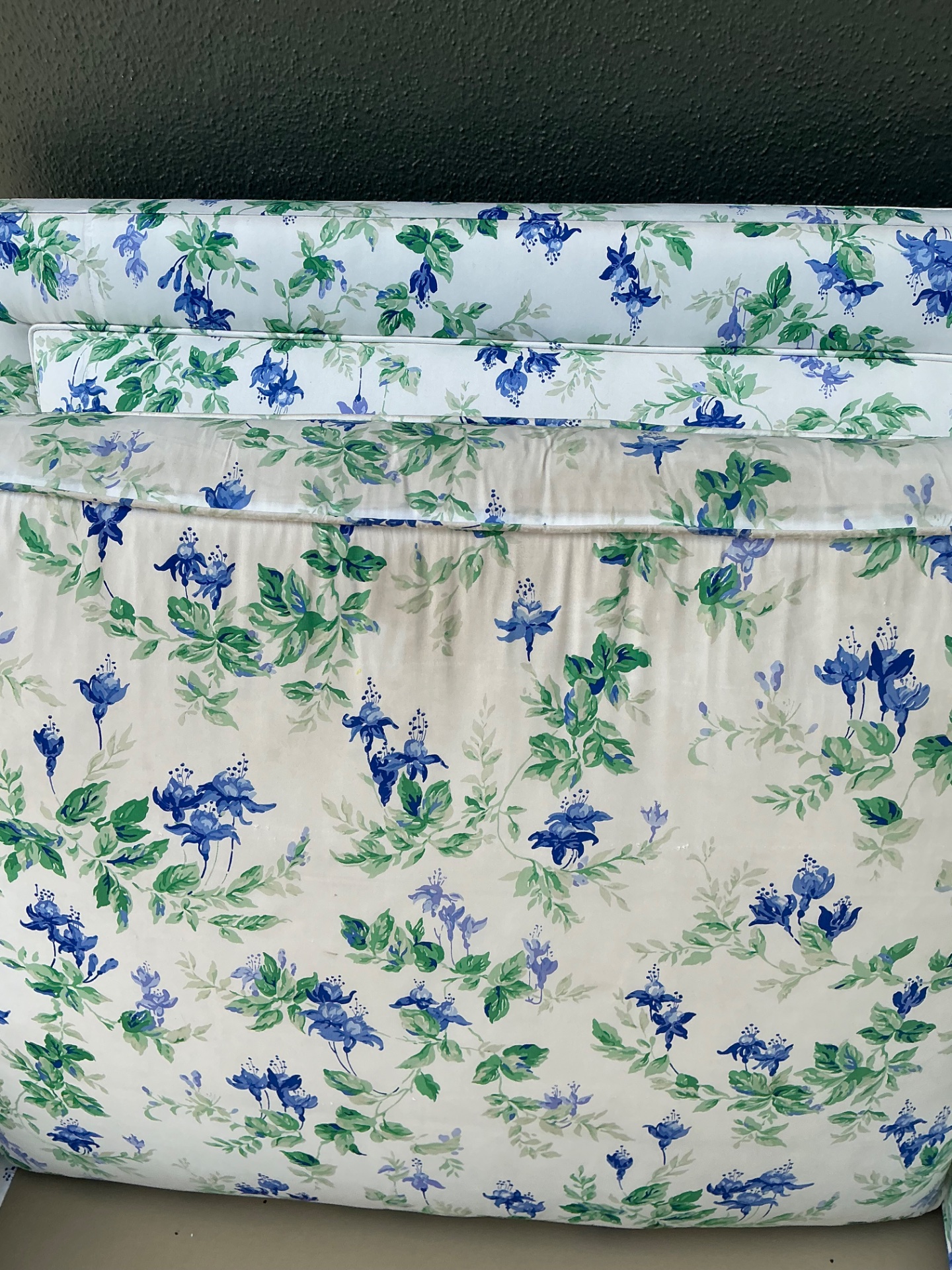 Vintage Schumacher “Garden Gate” Printed Sofa - Top view