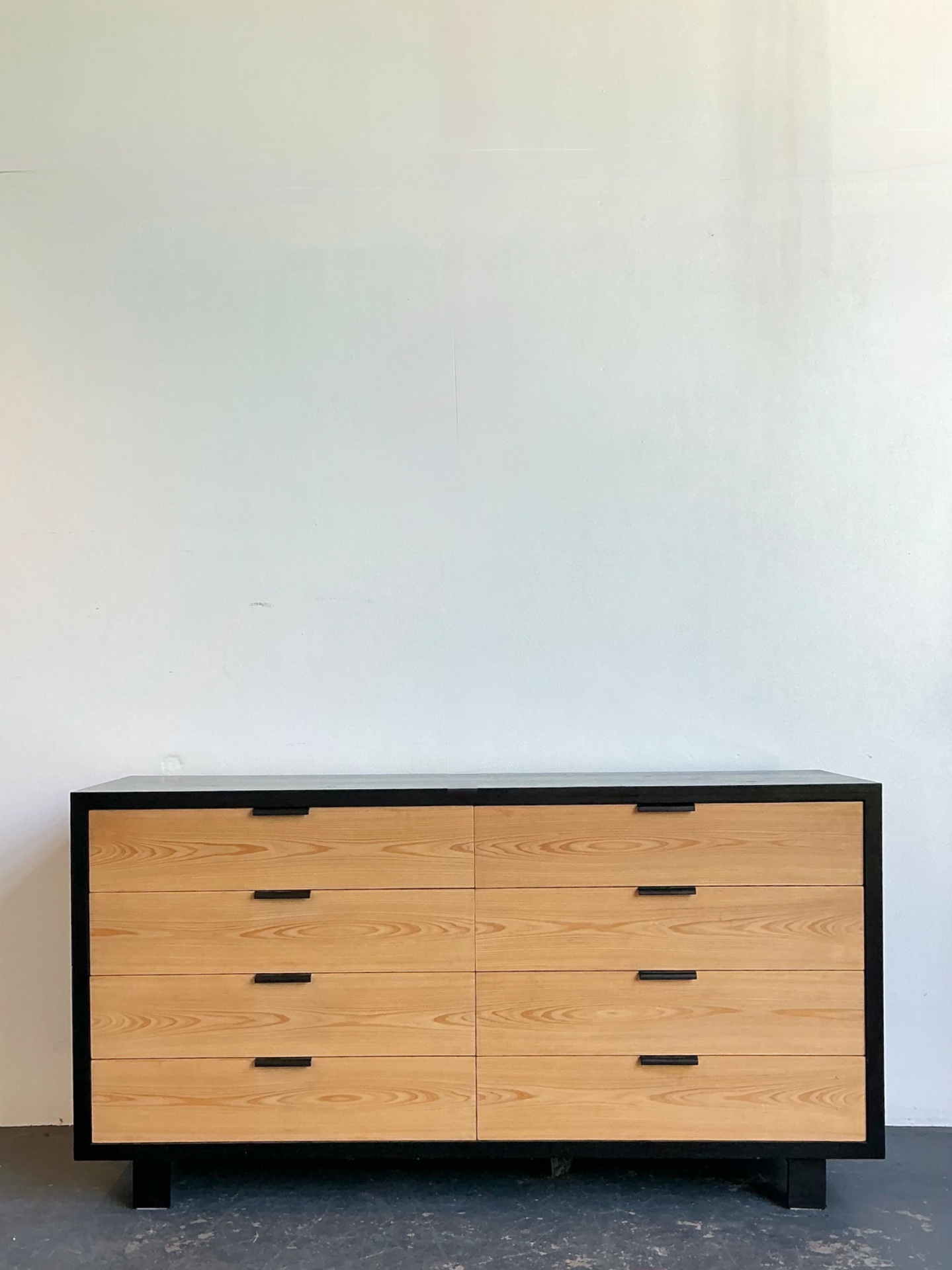 EJ Victor Modernist Wood Dresser - Top view