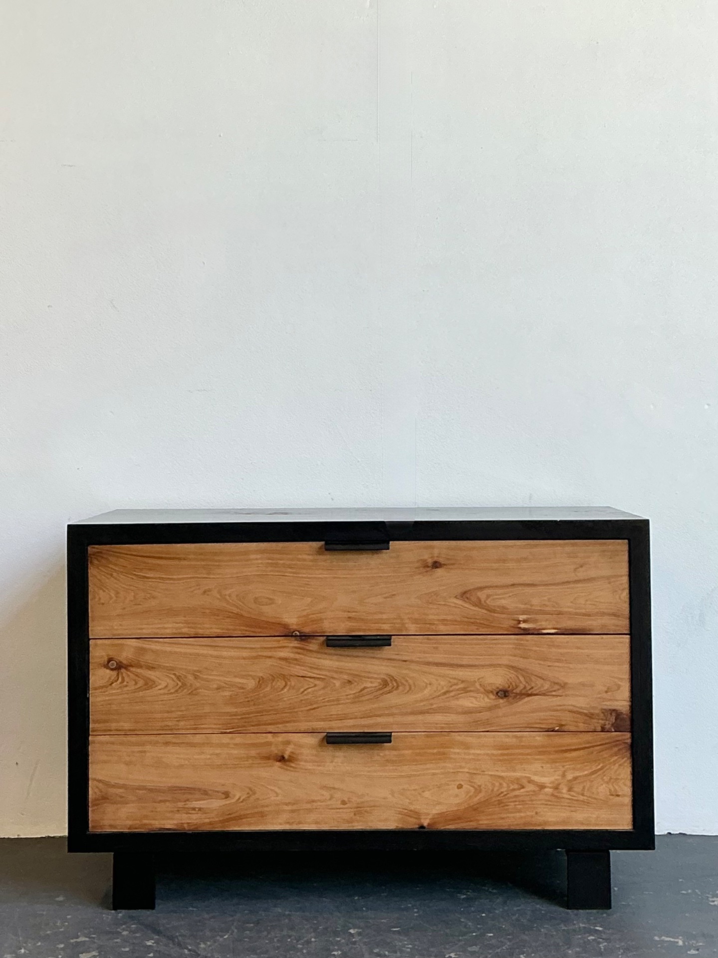 Vintage EJ Victor Modernist Chest Of Drawers - Side view