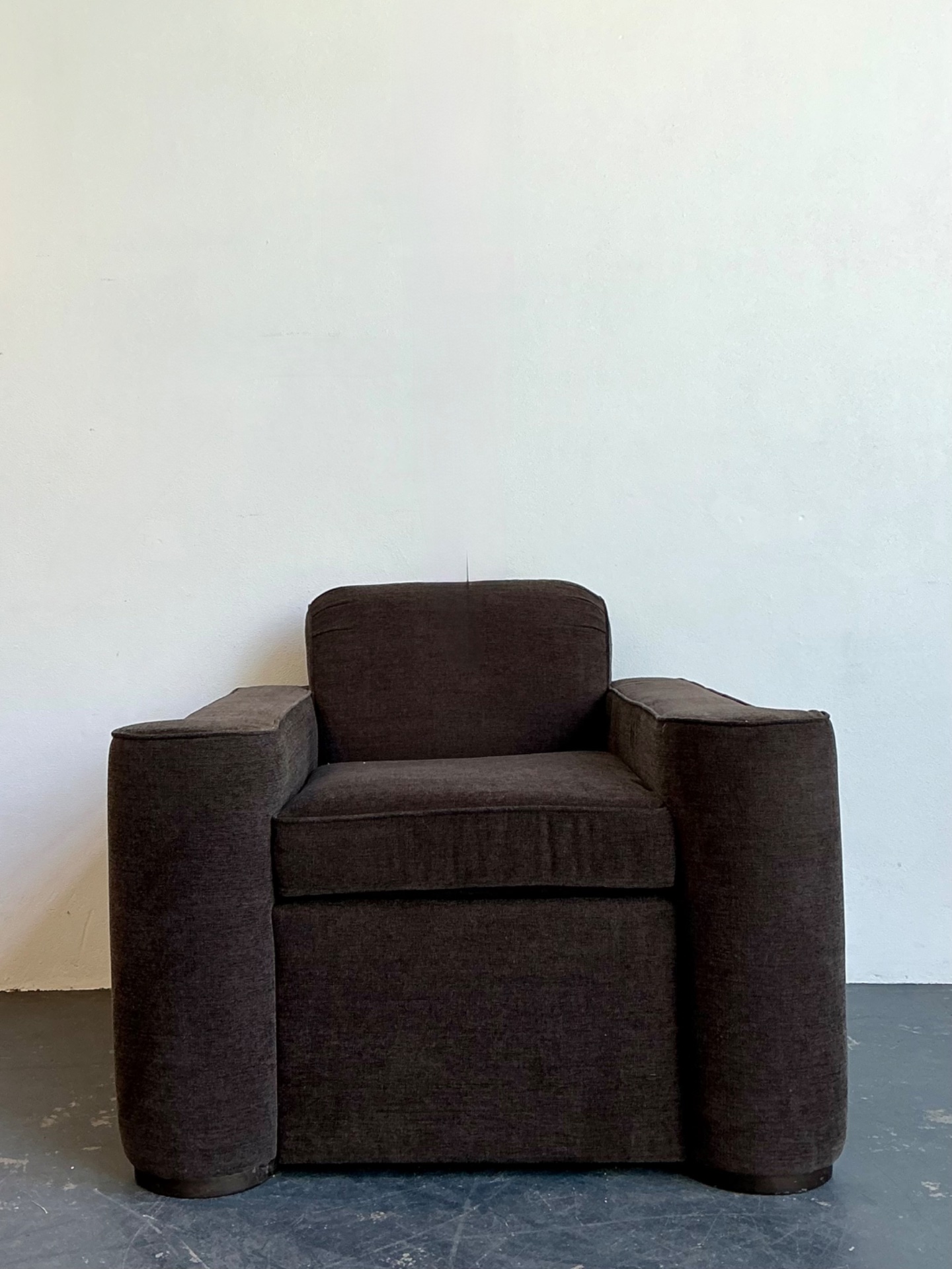Vintage Ralph Lauren Deco Lounge Chair - Back view