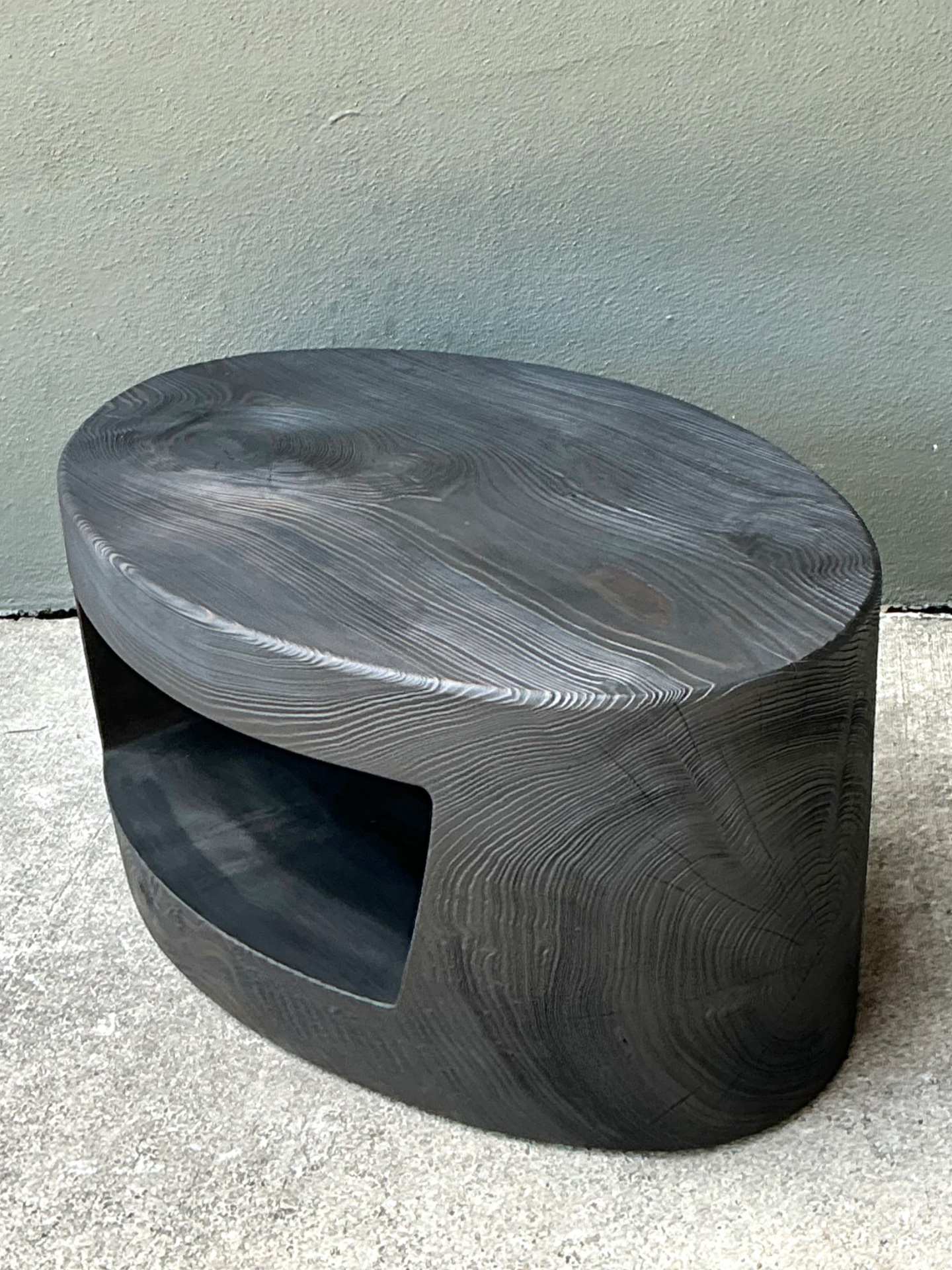 Vintage Christian Liagre Cerused Coffee Table - Top view