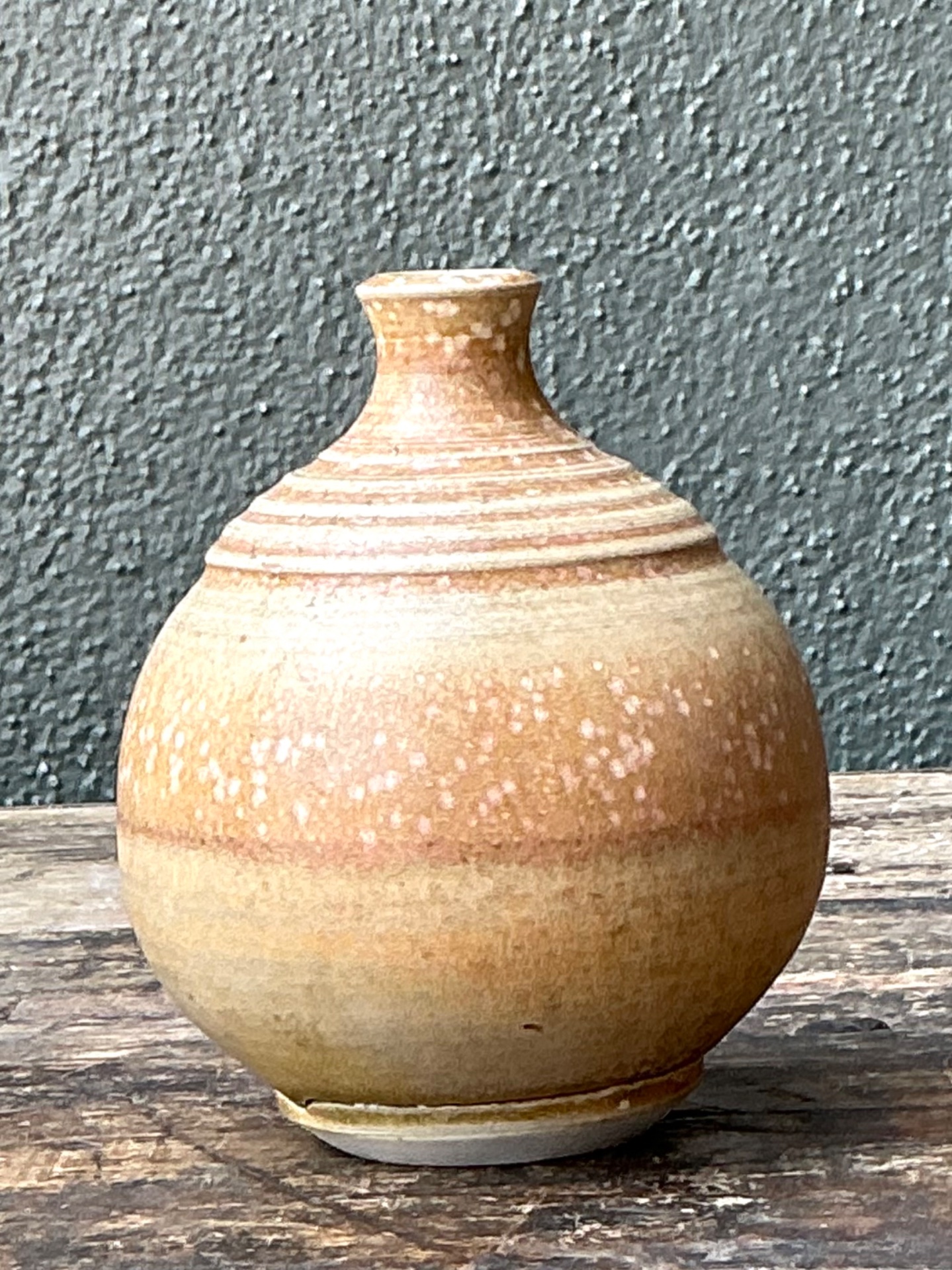 Vintage Studio Pottery Vase - Side view