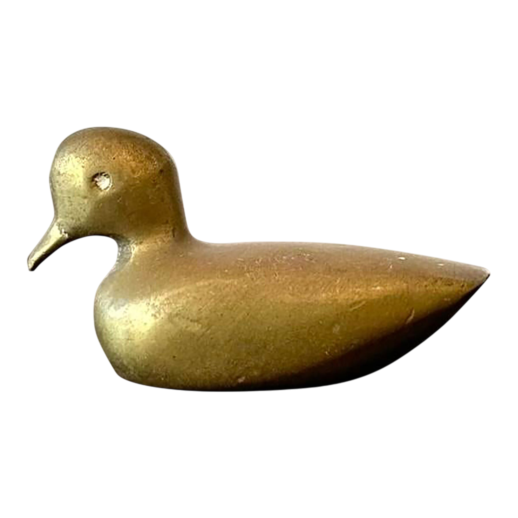 Late 20th Century Brass Dove Paper Weight