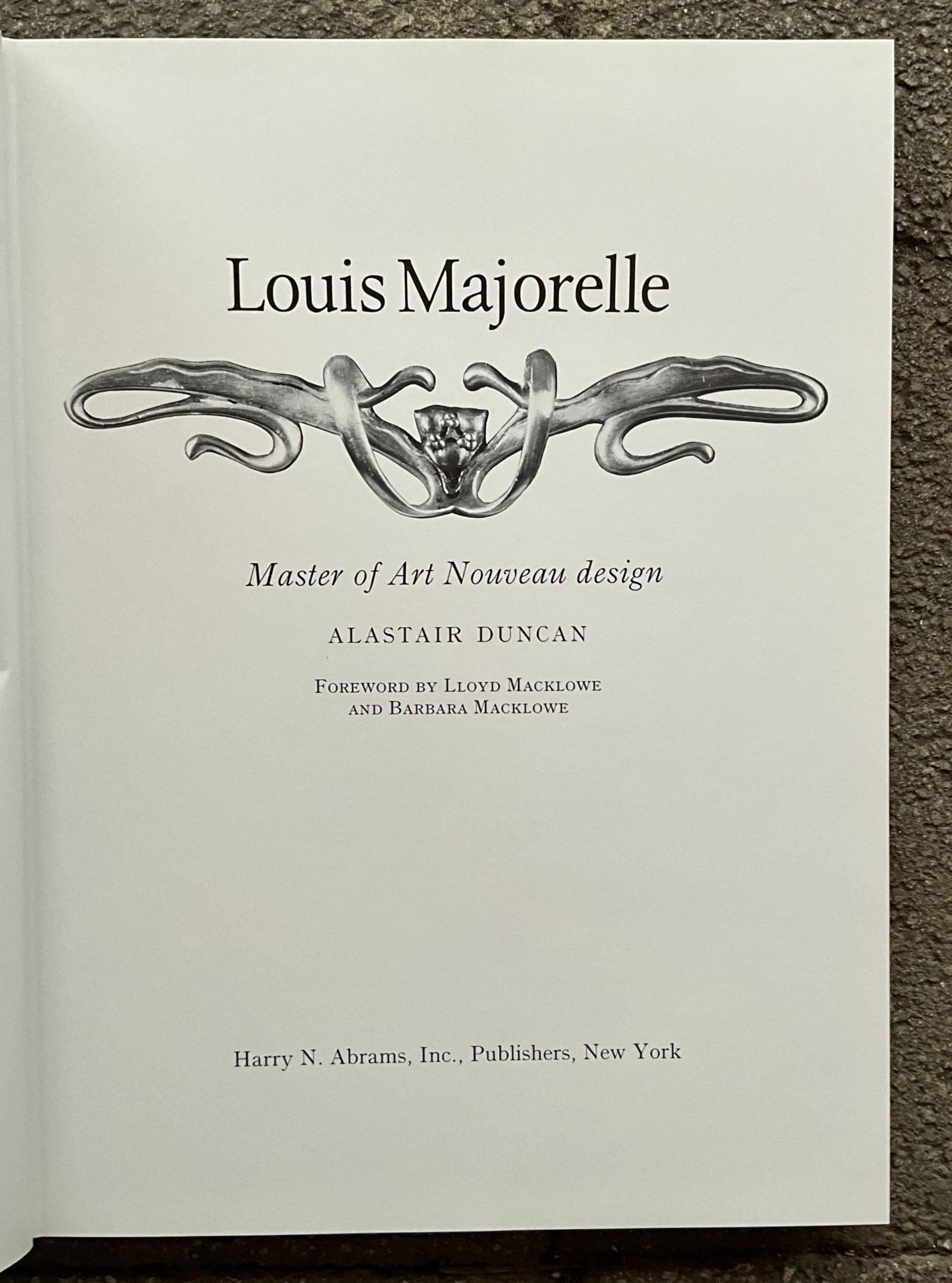 Louis Majorelle Master of Art Nouveau Design - Top view