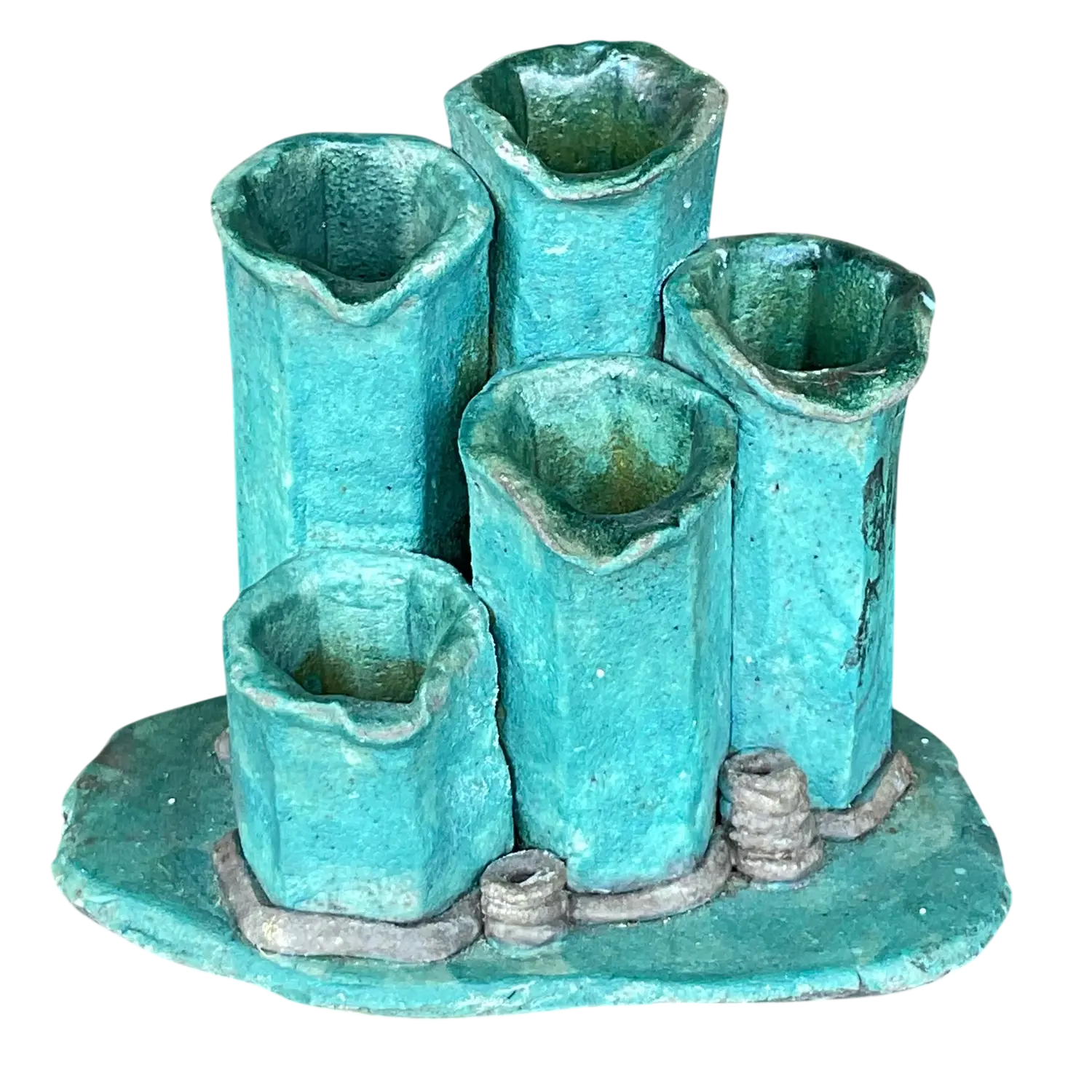 Vintage Boho Studio Pottery Vase