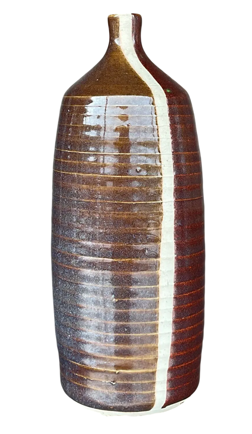 Vintage Boho 1977 Signed Studio Pottery Vase