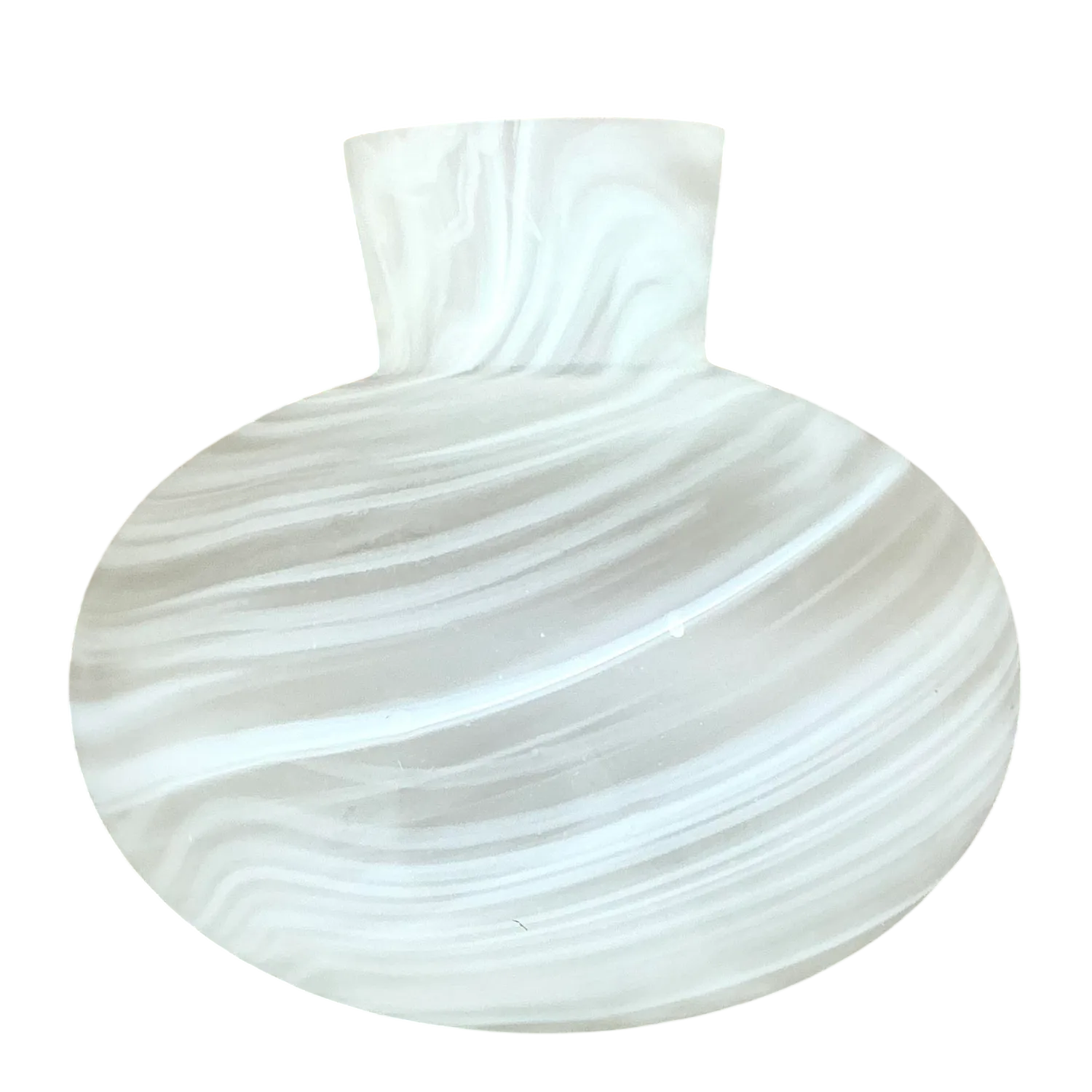 Vintage Italian Art Glass Vase After Murano Vietri
