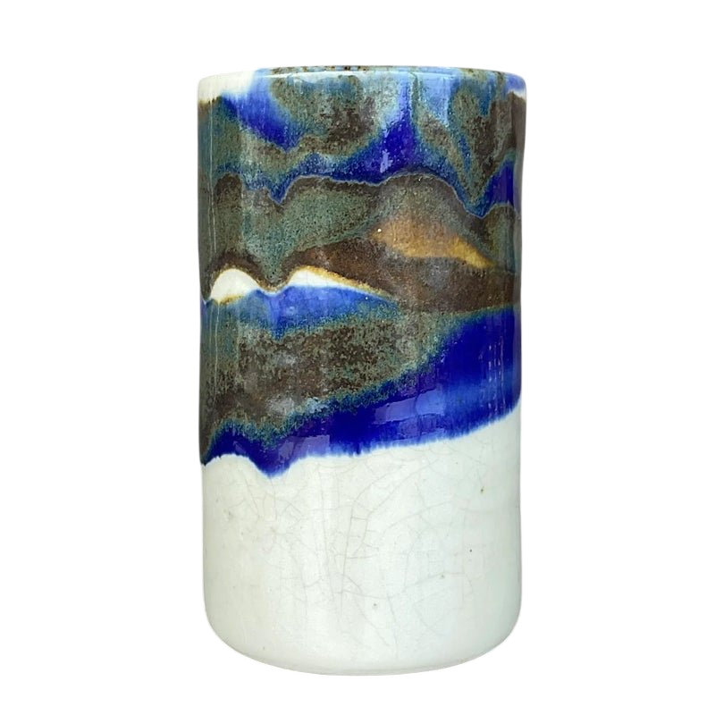 Vintage Boho Signed Studio Pottery Vase