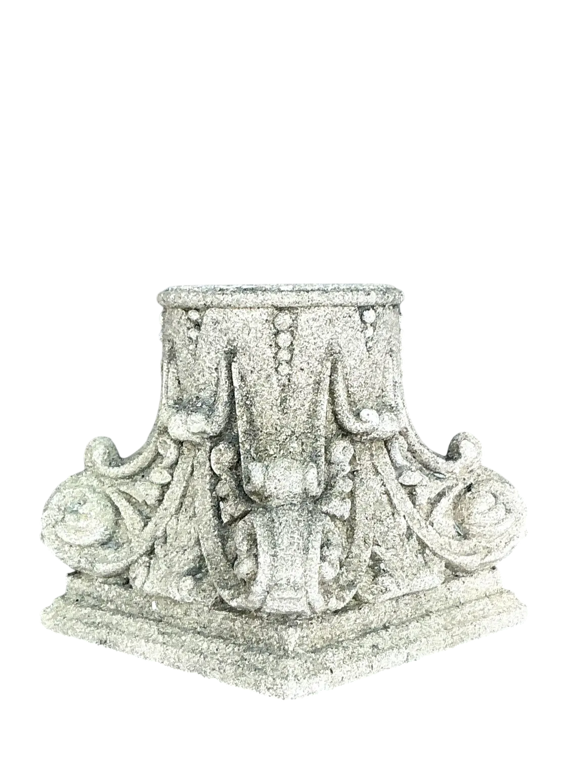 Vintage Regency Small Corinthian Column Base