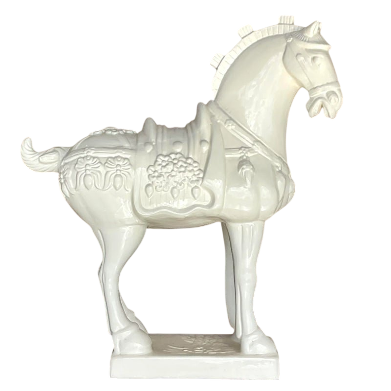 Vintage Asian Ceramic Tang Dynasty Style Horse