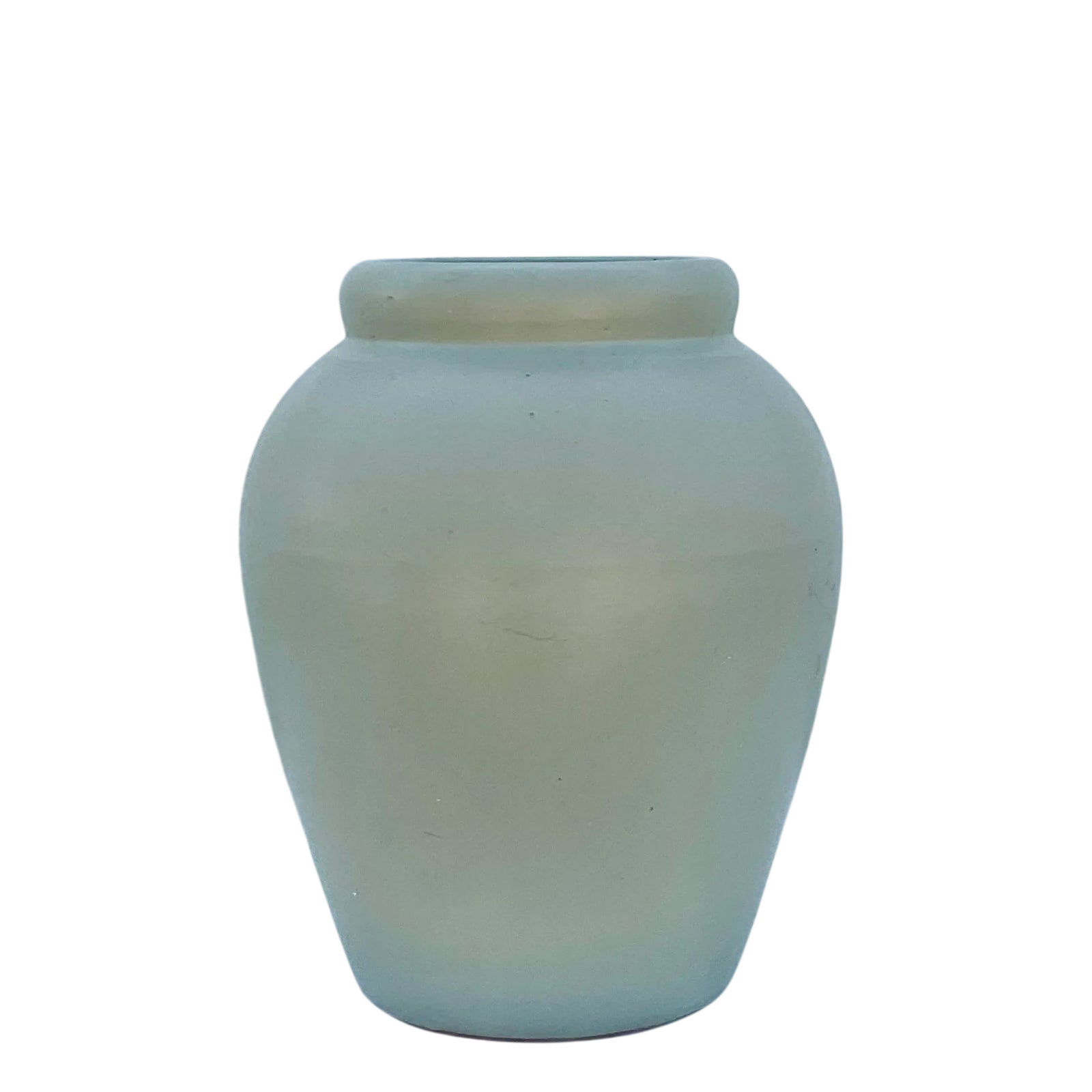 Vintage Sage Matte Glaze Ceramic Urn