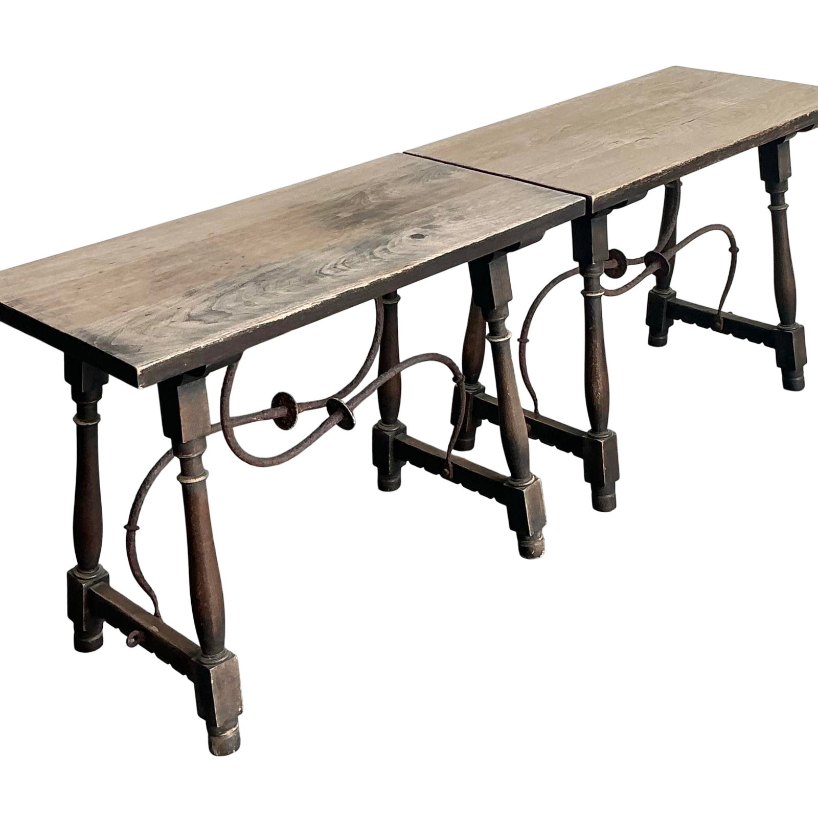 Vintage 19th Century Side Tables - A Pair