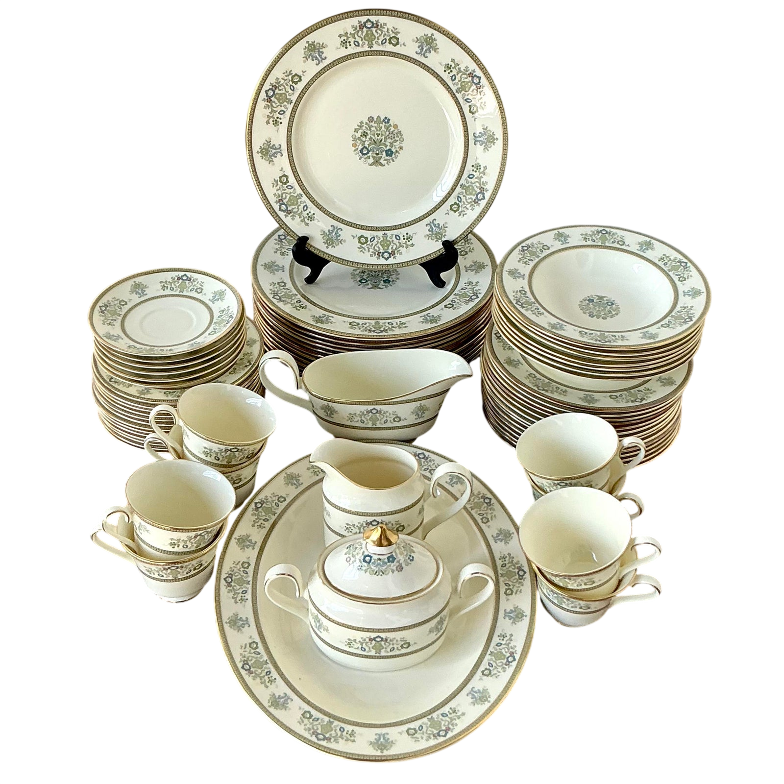 Vintage Regency Minton “Henley” China - Set of 63