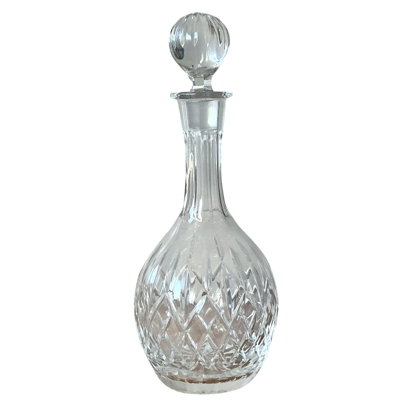Vintage Regency Cut Crystal Decanter