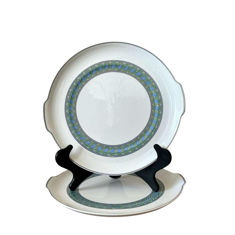 Vintage Boho Christofle "Torsada" Serving Platter - A Pair