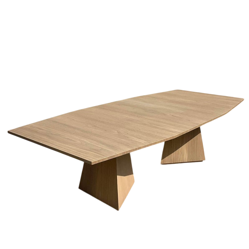 Vintage Contemporary “Divine” Faceted Dining Table After Keith Fritz - Detail view