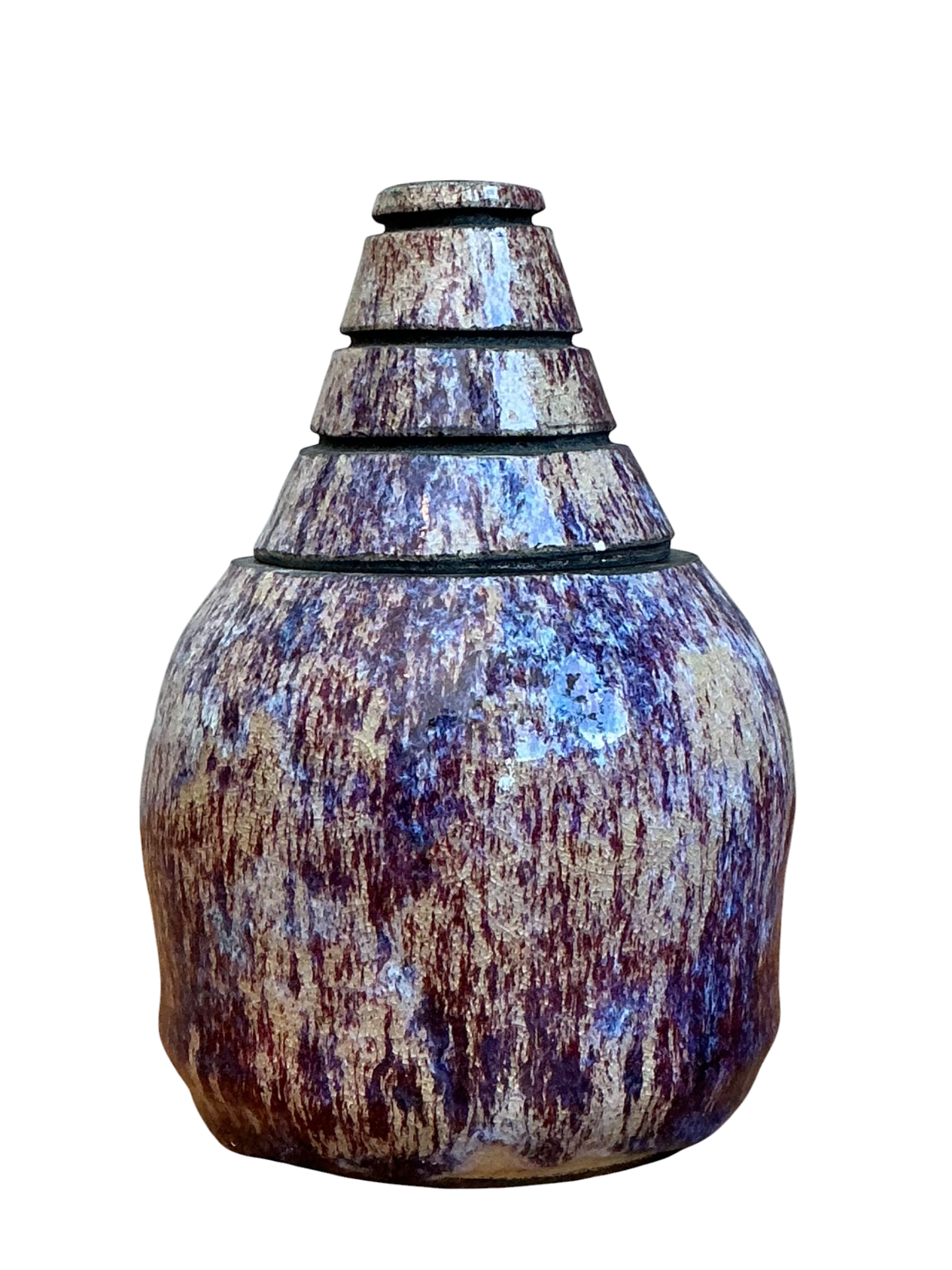 Vintage Original Studio Pottery Lidded Jar
