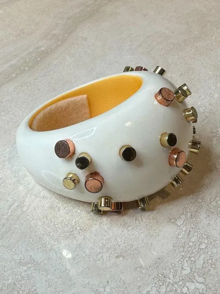 Uterque Abstract Bangle - Side view