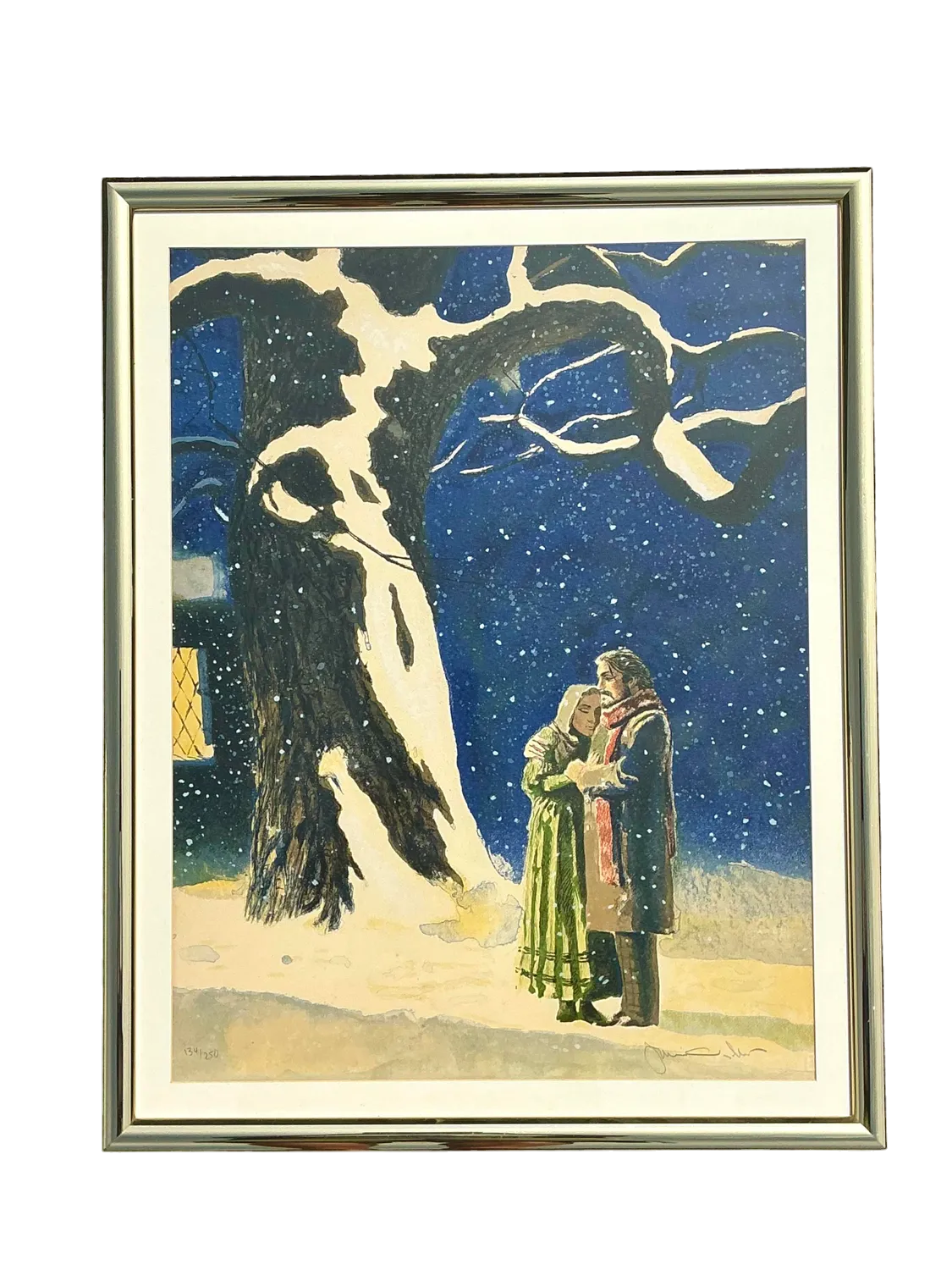 Vintage 1978 Metropoilitan Opera “La Boheme” Lithograph