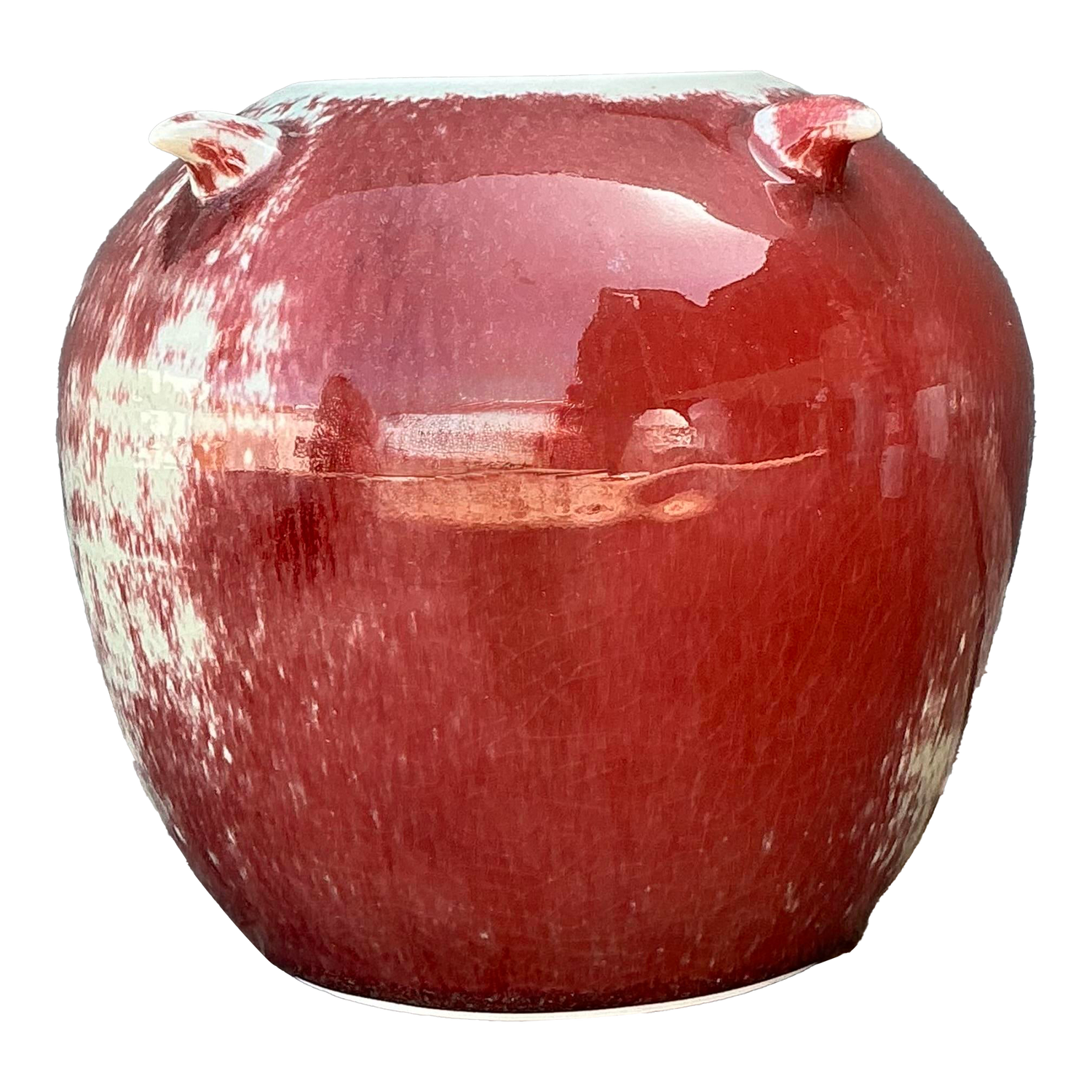 Vintage 1981 Original Studio Pottery Vase - Side view