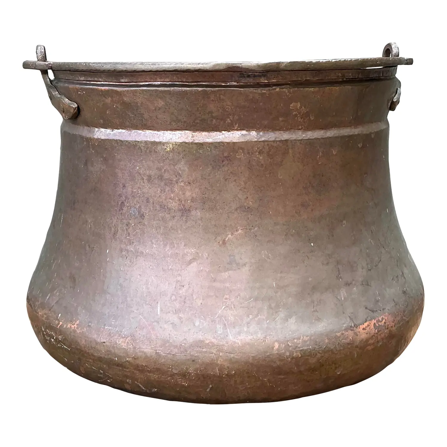 Vintage 19th Century Copper Cauldron