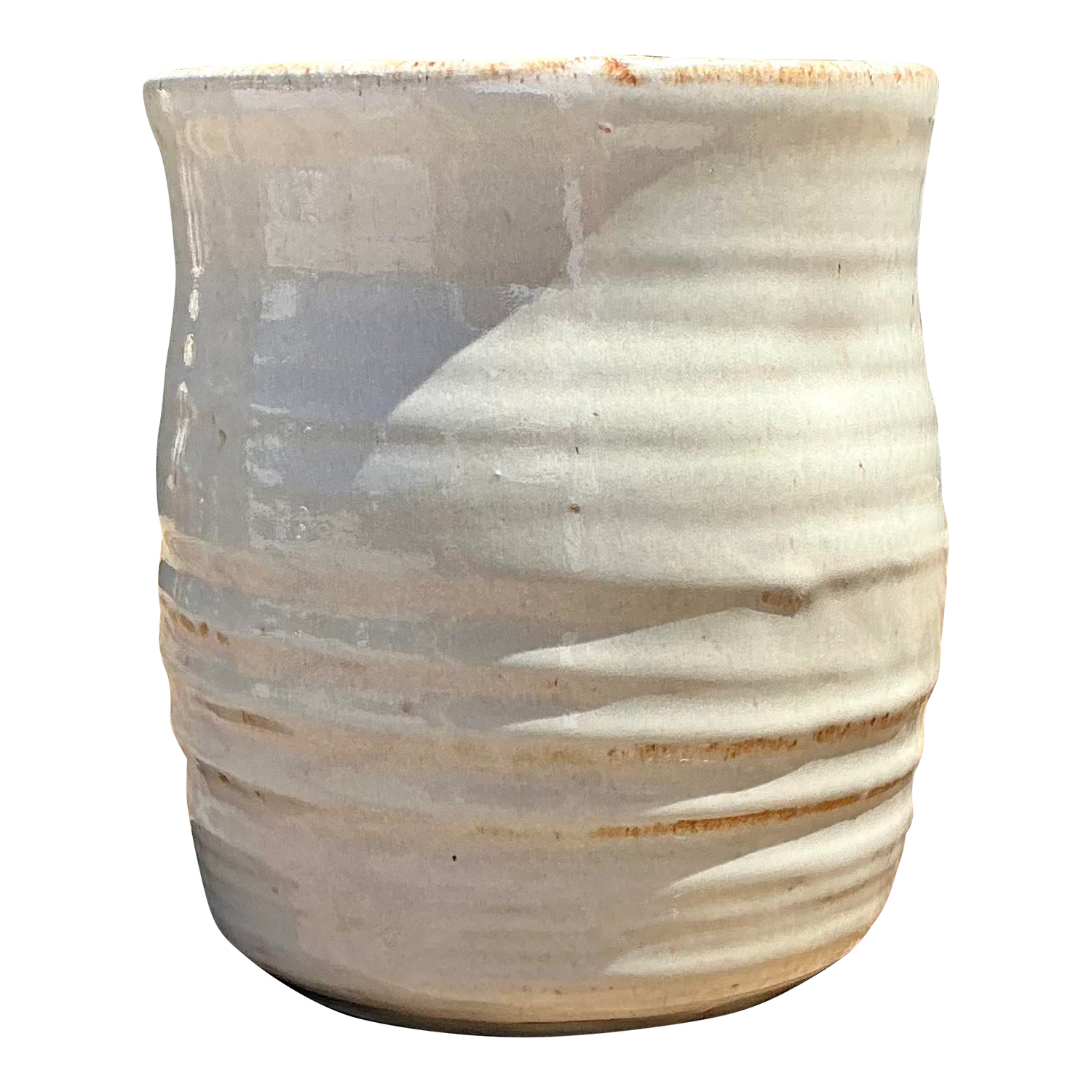 Vintage Aboriginal Studio Pottery Vase - Detail view
