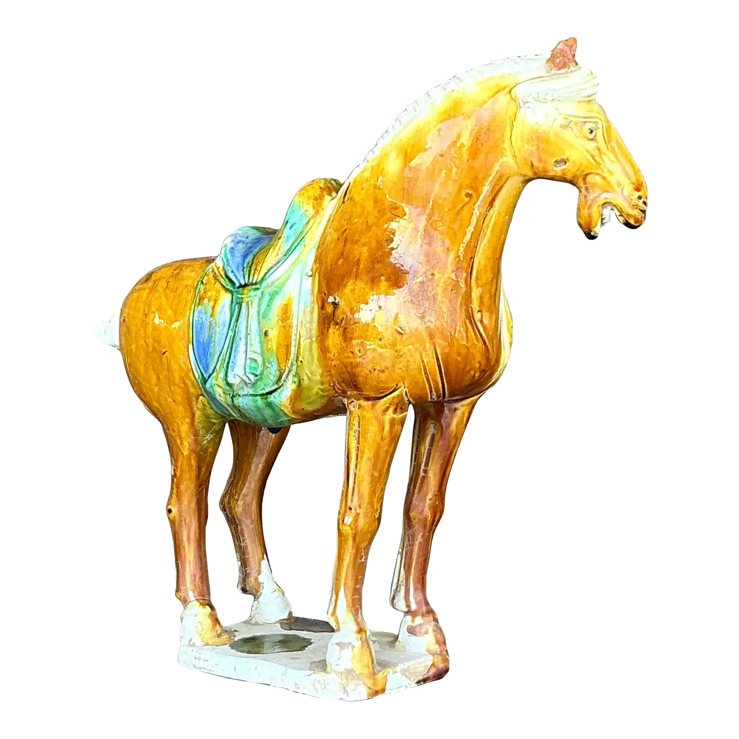 Vintage Asian Temple Horse