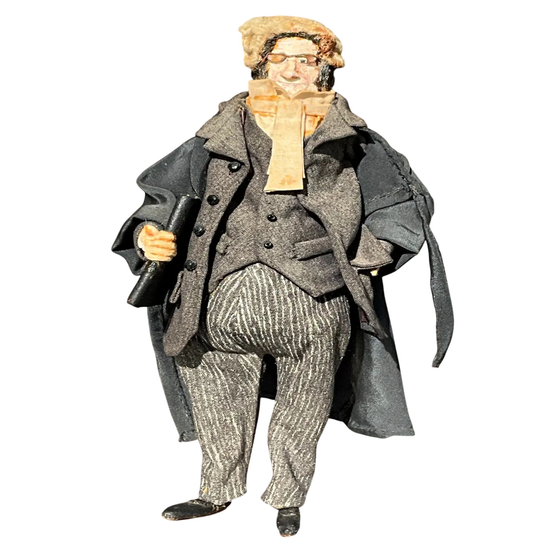 Vintage Barrister Cloth Character  - Detail view