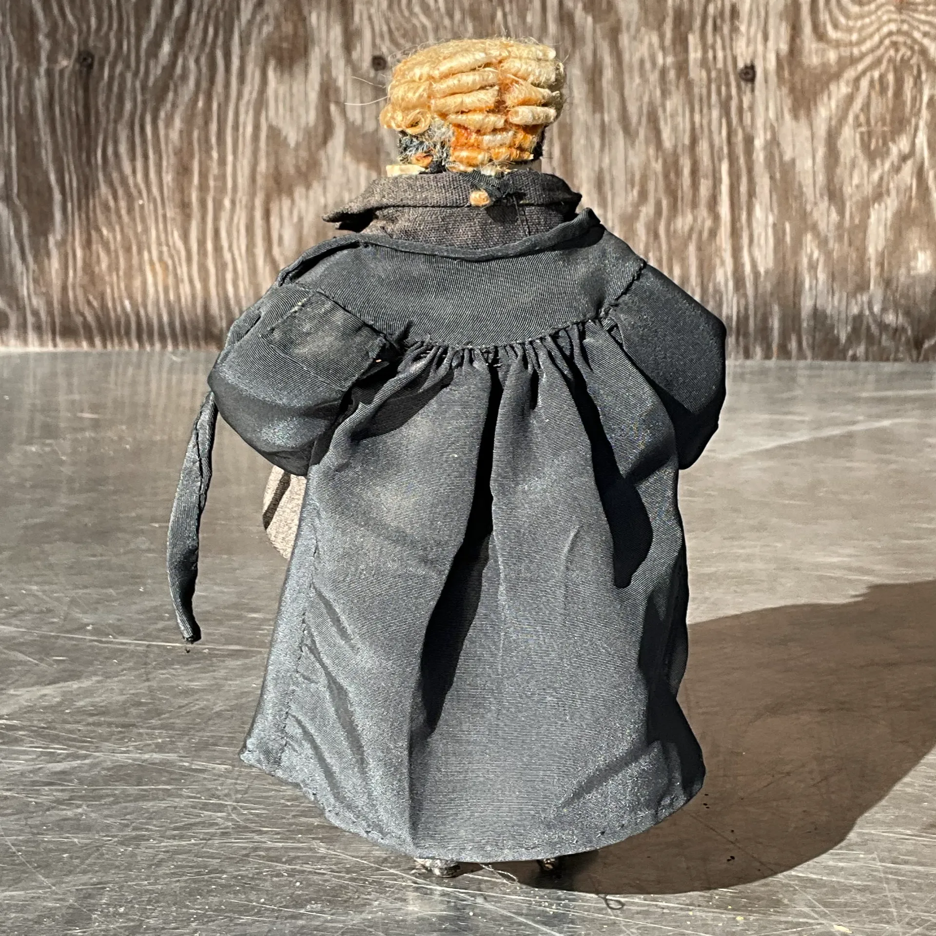 Vintage Barrister Cloth Character  - Top view
