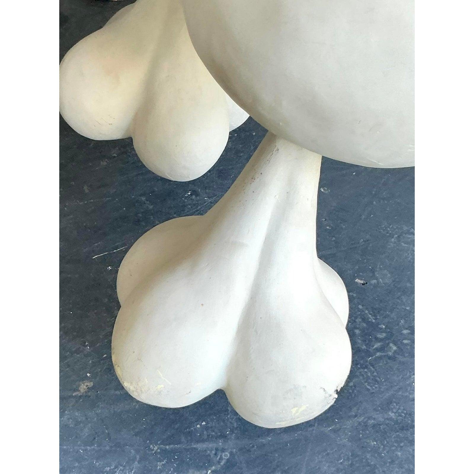 Vintage Boho Alain Sechas Monumental Abstract Sculpture - Top view