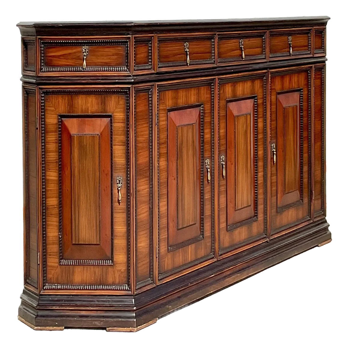 Vintage Boho Alphonso Marina Paneled Credenza - Detail view