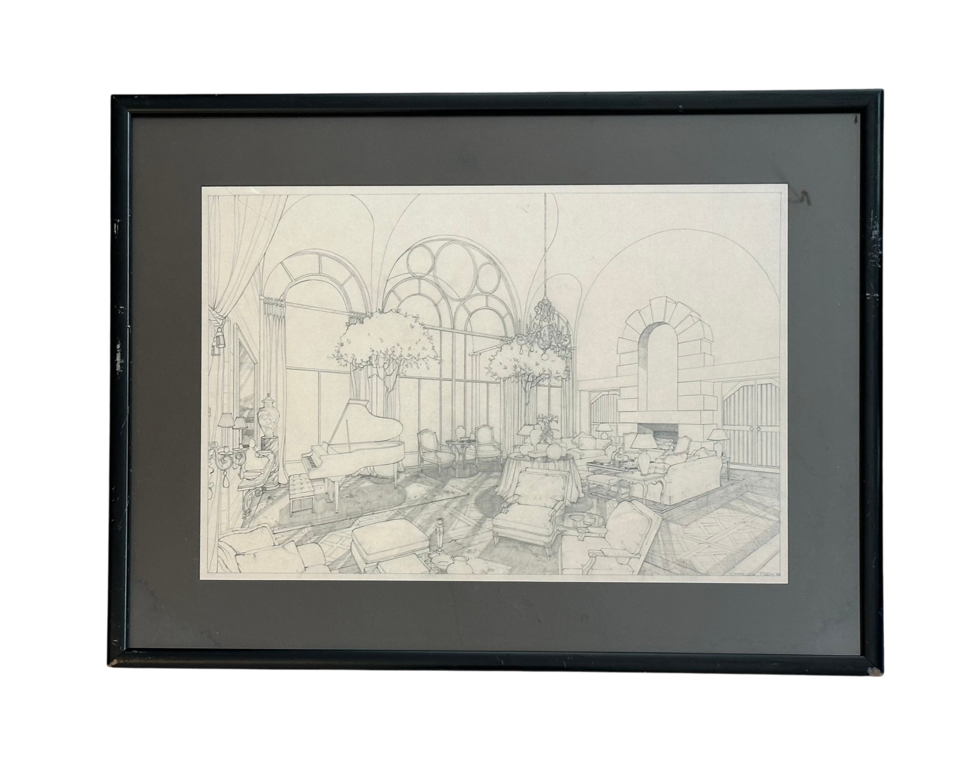 Vintage Boho Architectural Print