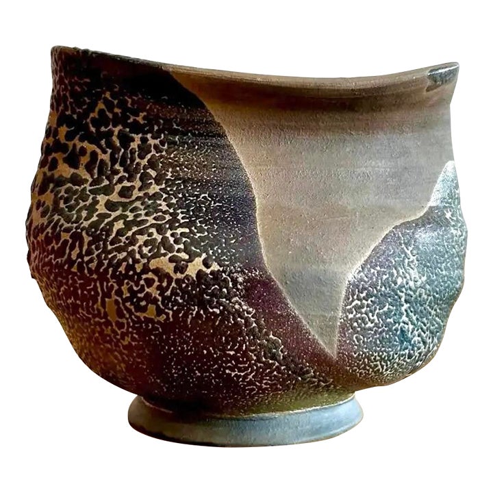 Vintage Boho Ceramic Vessel