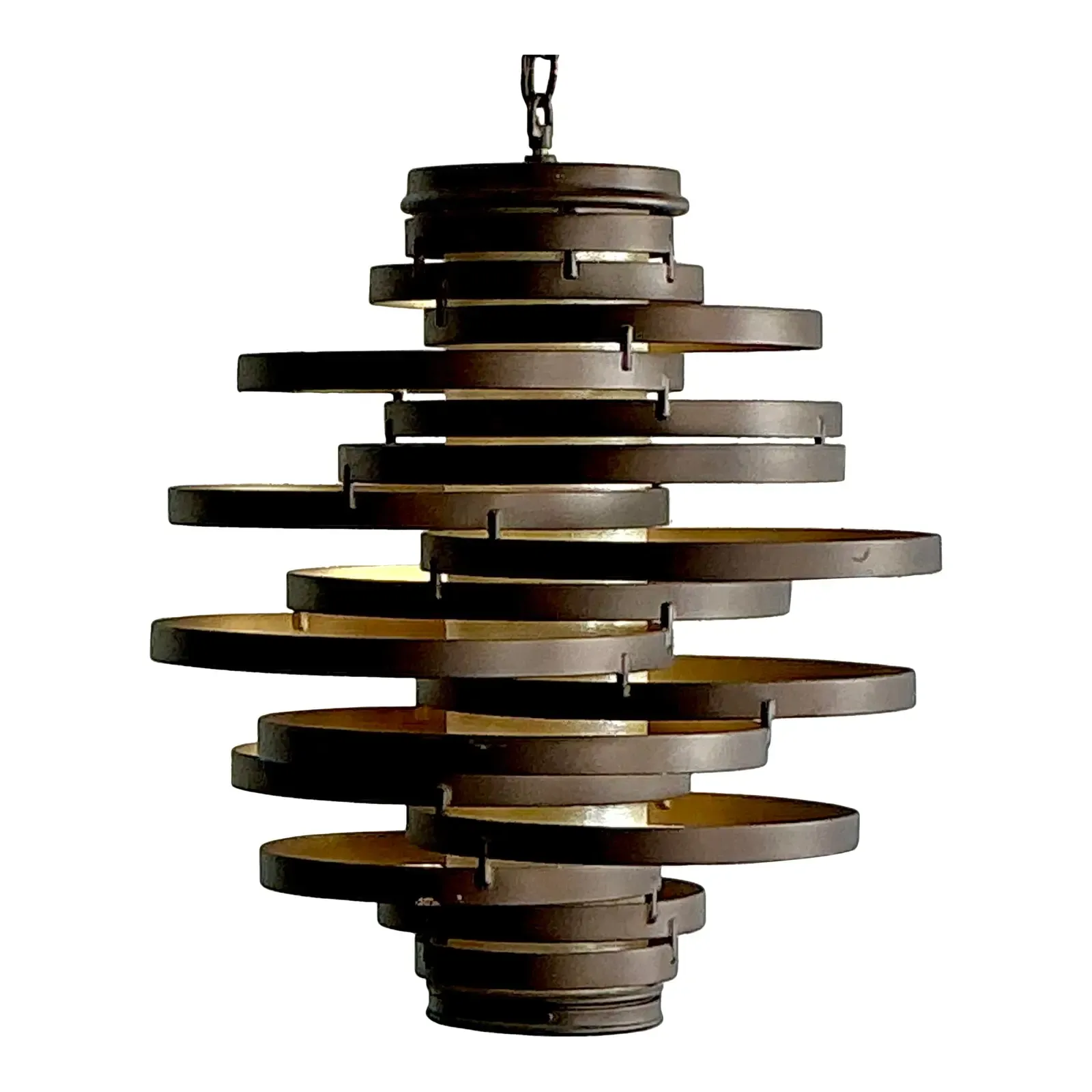 Vintage Boho “Corbett” Rings Chandelier - Detail view