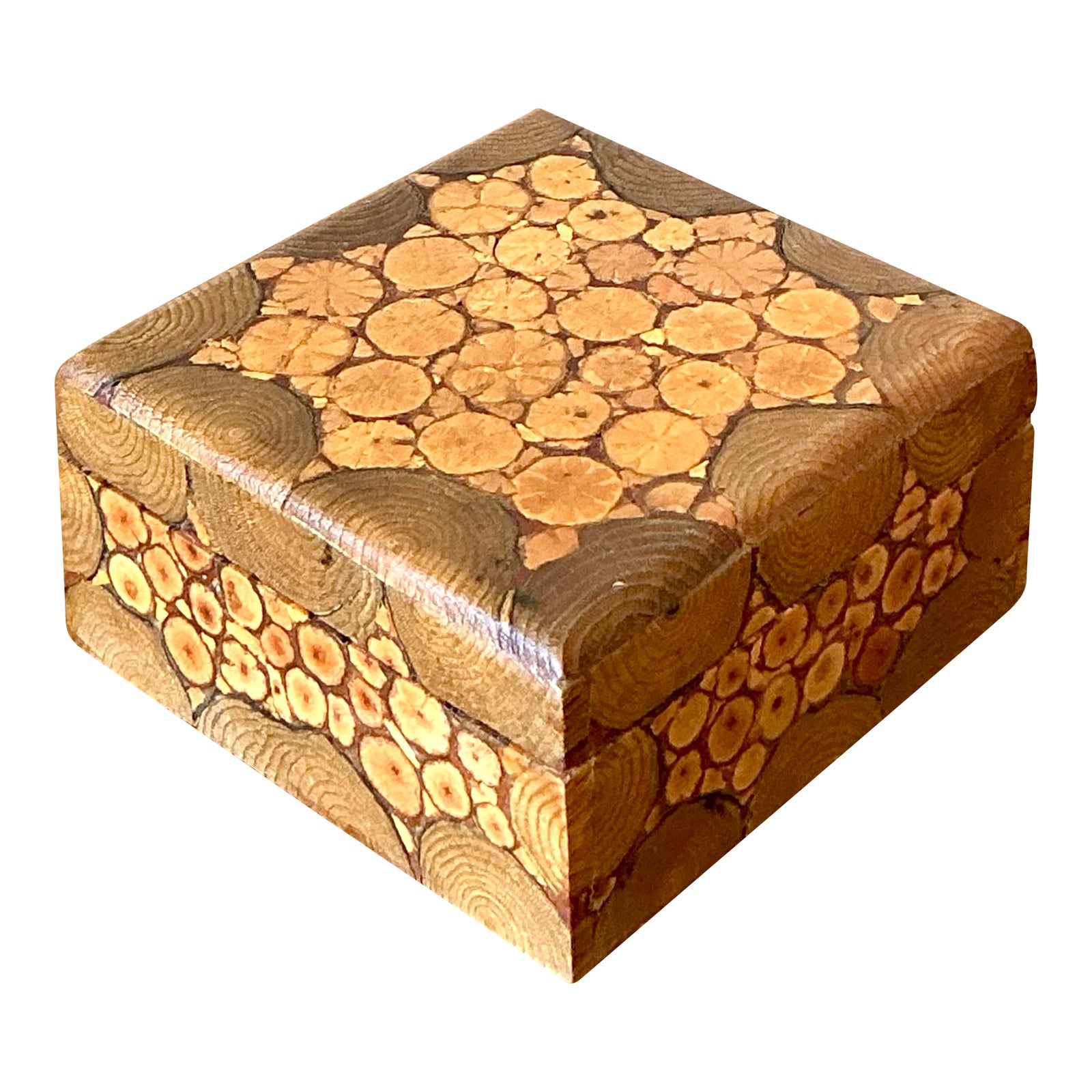 Vintage Boho Cut Branches Box - Detail view