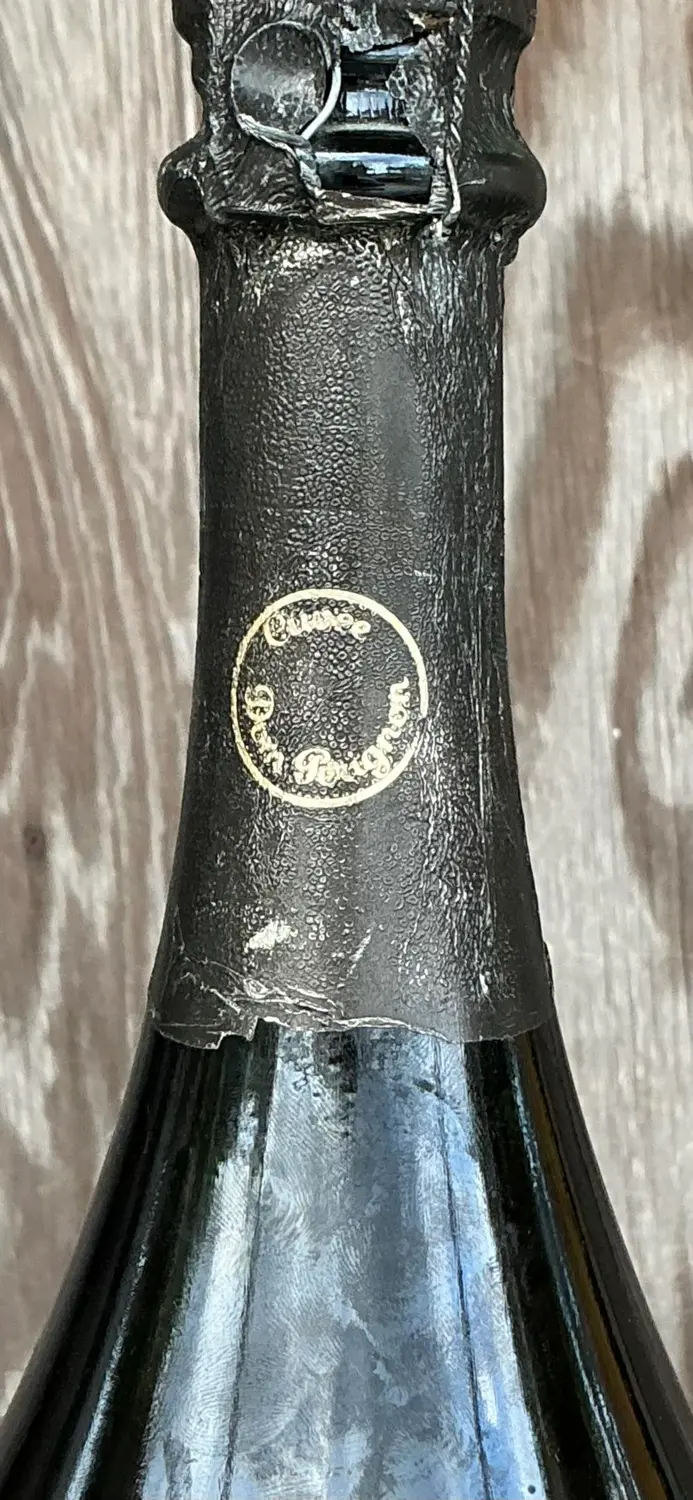 Vintage Boho Dom Perignon Factice - Back view