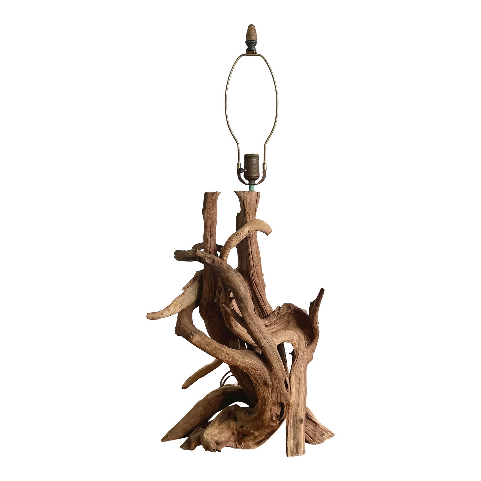 Vintage Boho Driftwood Lamp