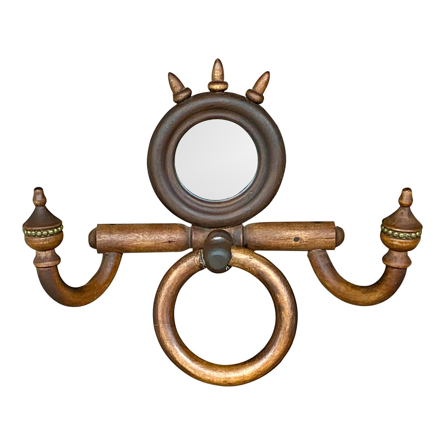 Vintage Boho Hat Rack - Detail view