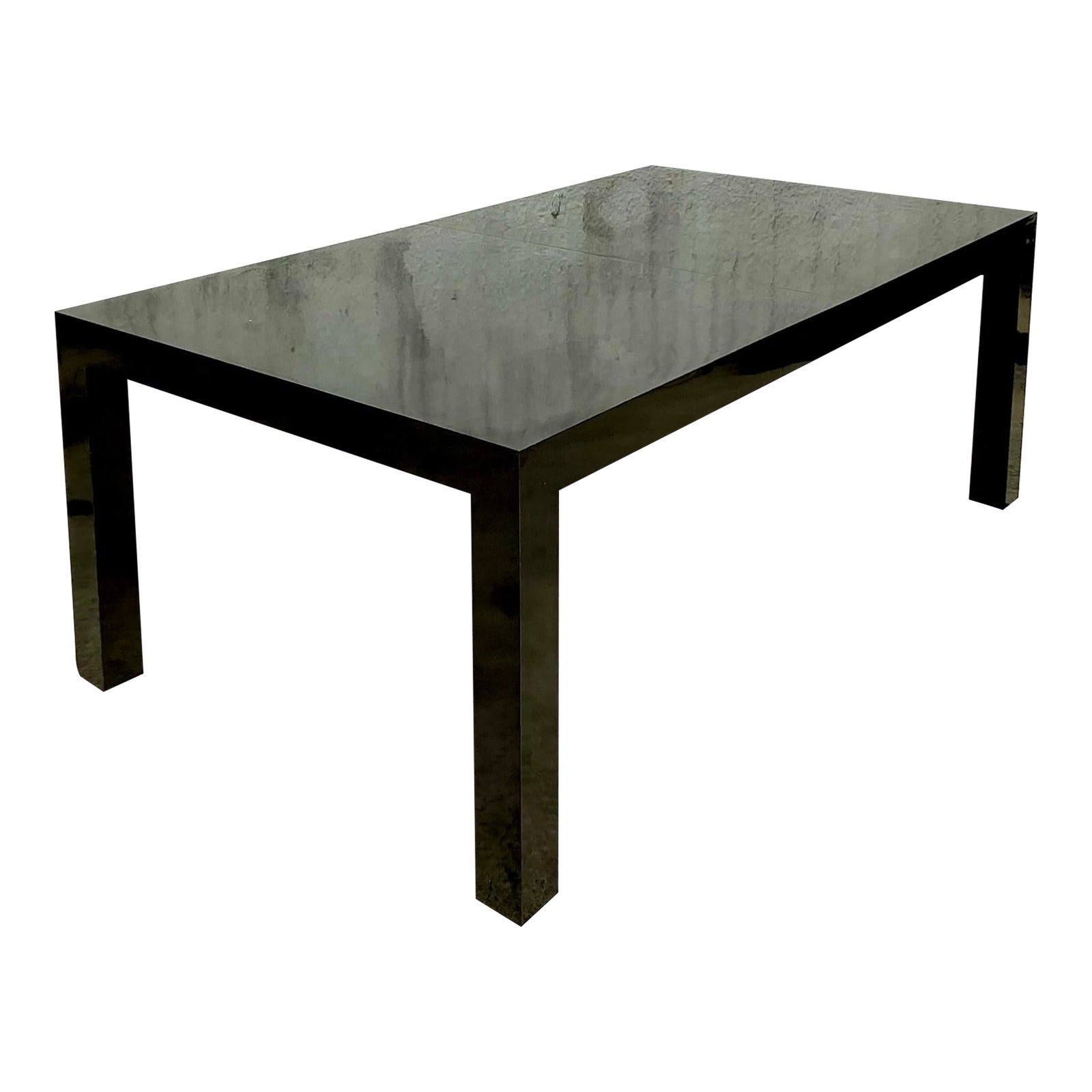 Vintage Boho Laminate Dining Table - Detail view