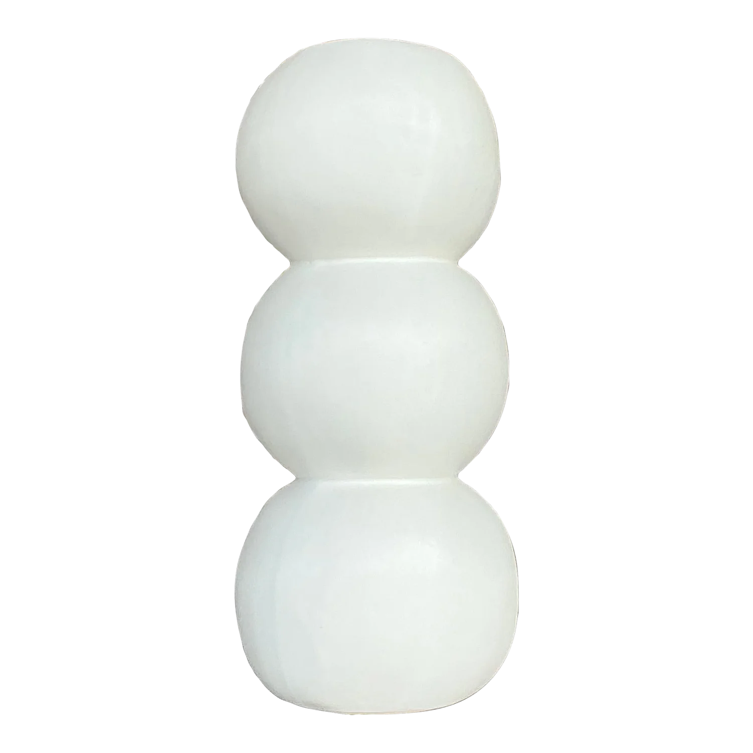 Vintage Boho Matte Glazed Ceramic Vase - Detail view