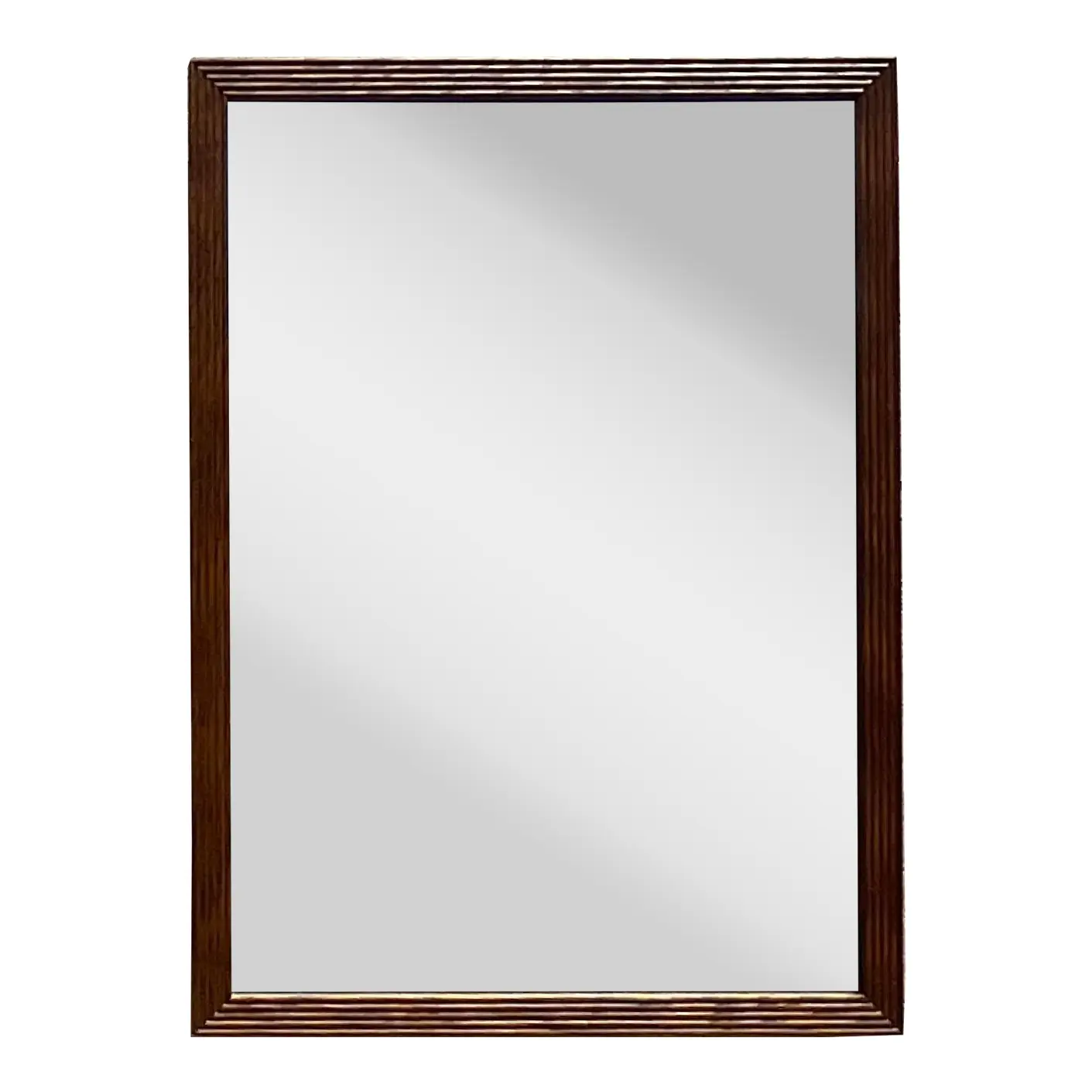 Vintage Boho Millwork Mirror