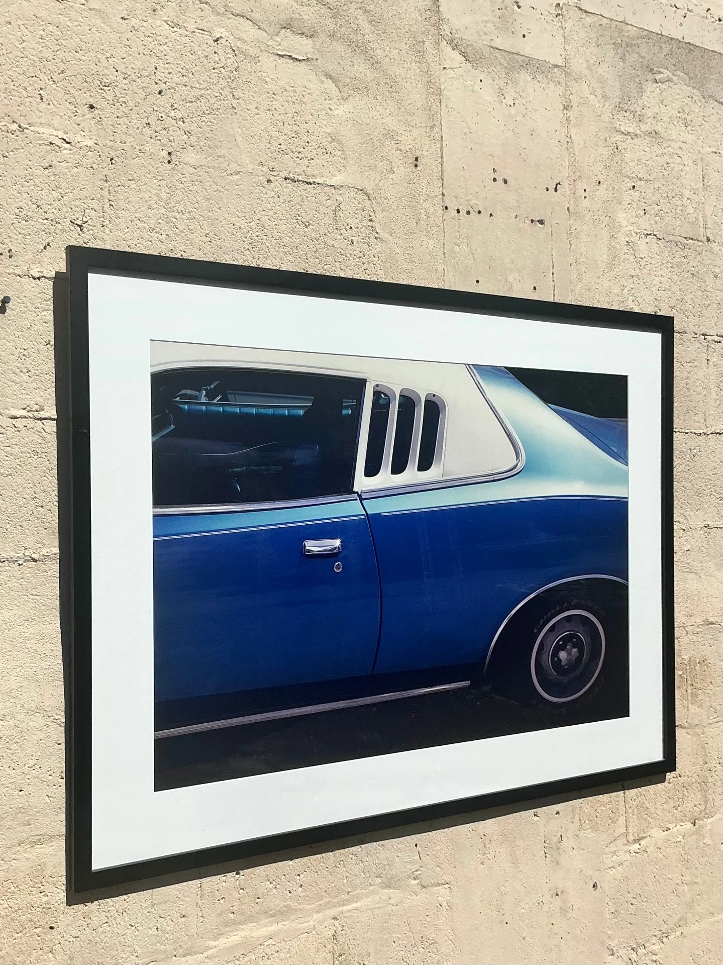  Vintage Boho Original Car Photograph - Side view