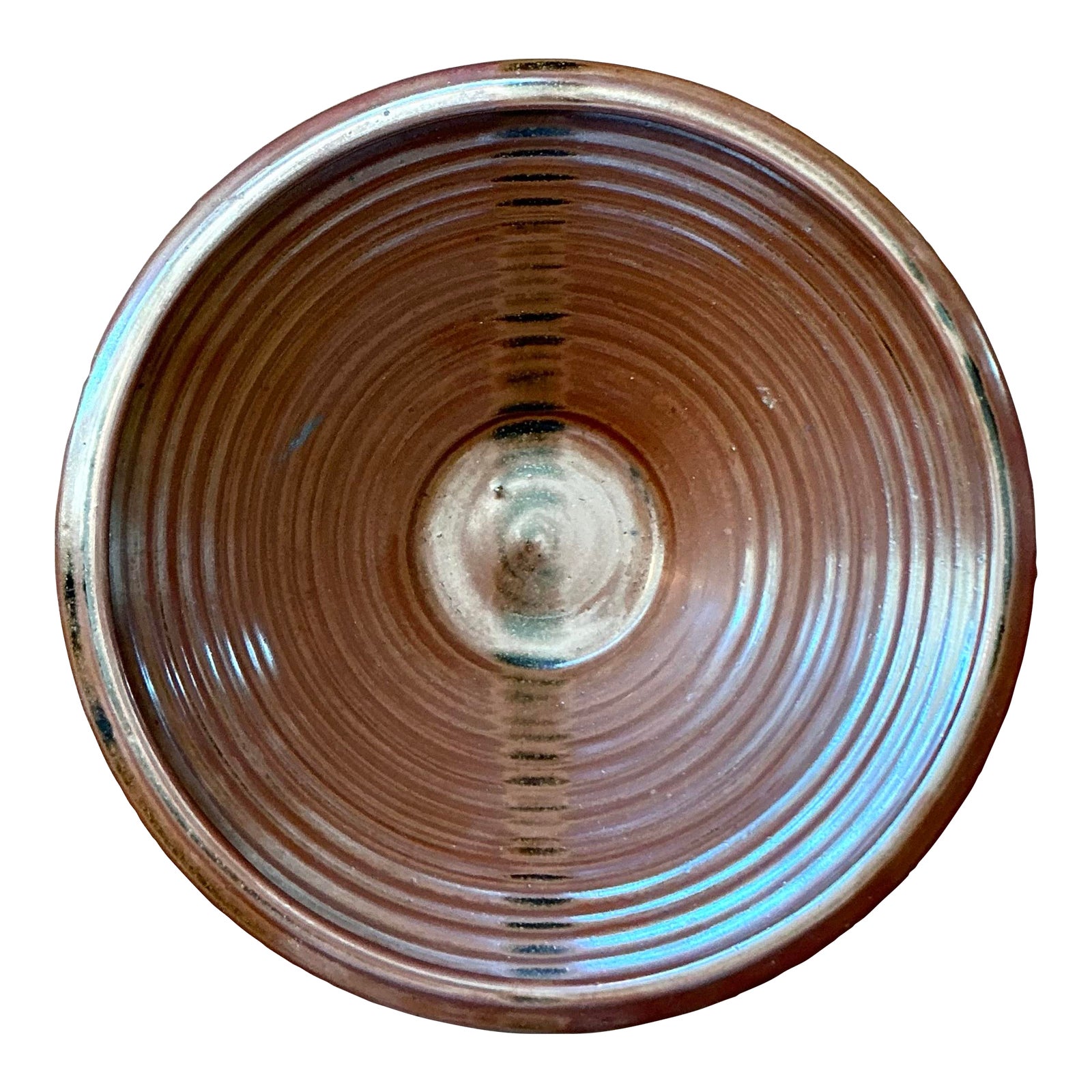 Vintage Boho Original Studio Pottery Bowl - Detail view