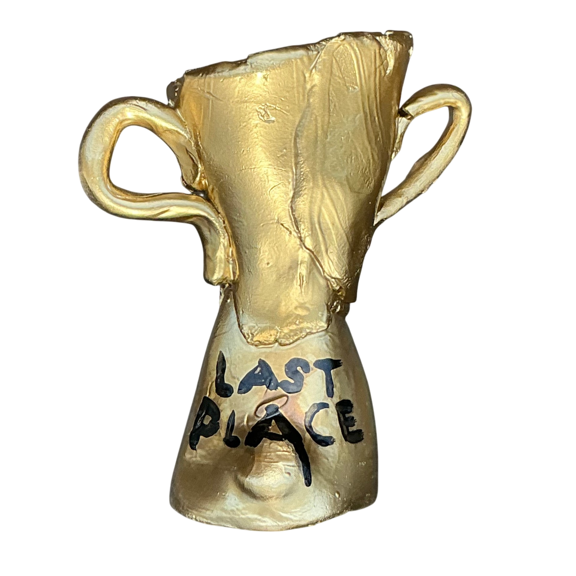 Vintage Boho Original Studio Pottery Last Place Trophy