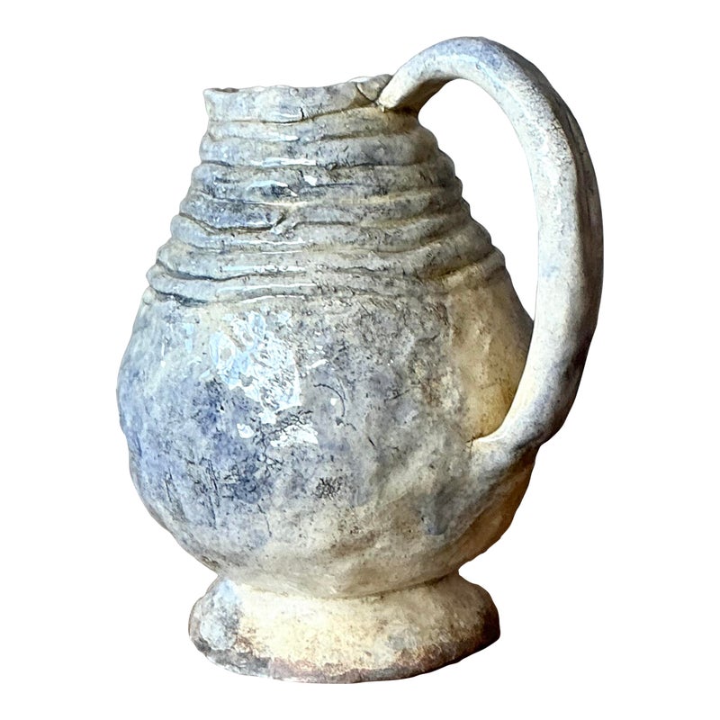 Vintage Boho Original Studio Pottery Pitcher
