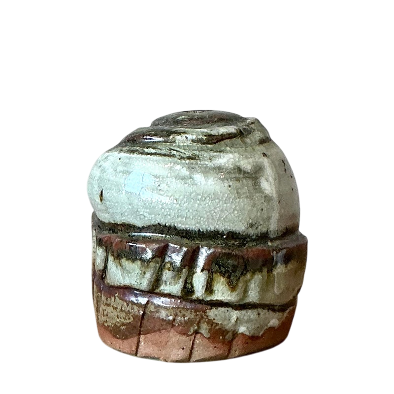 Vintage Boho Original Studio Pottery Stem Vase